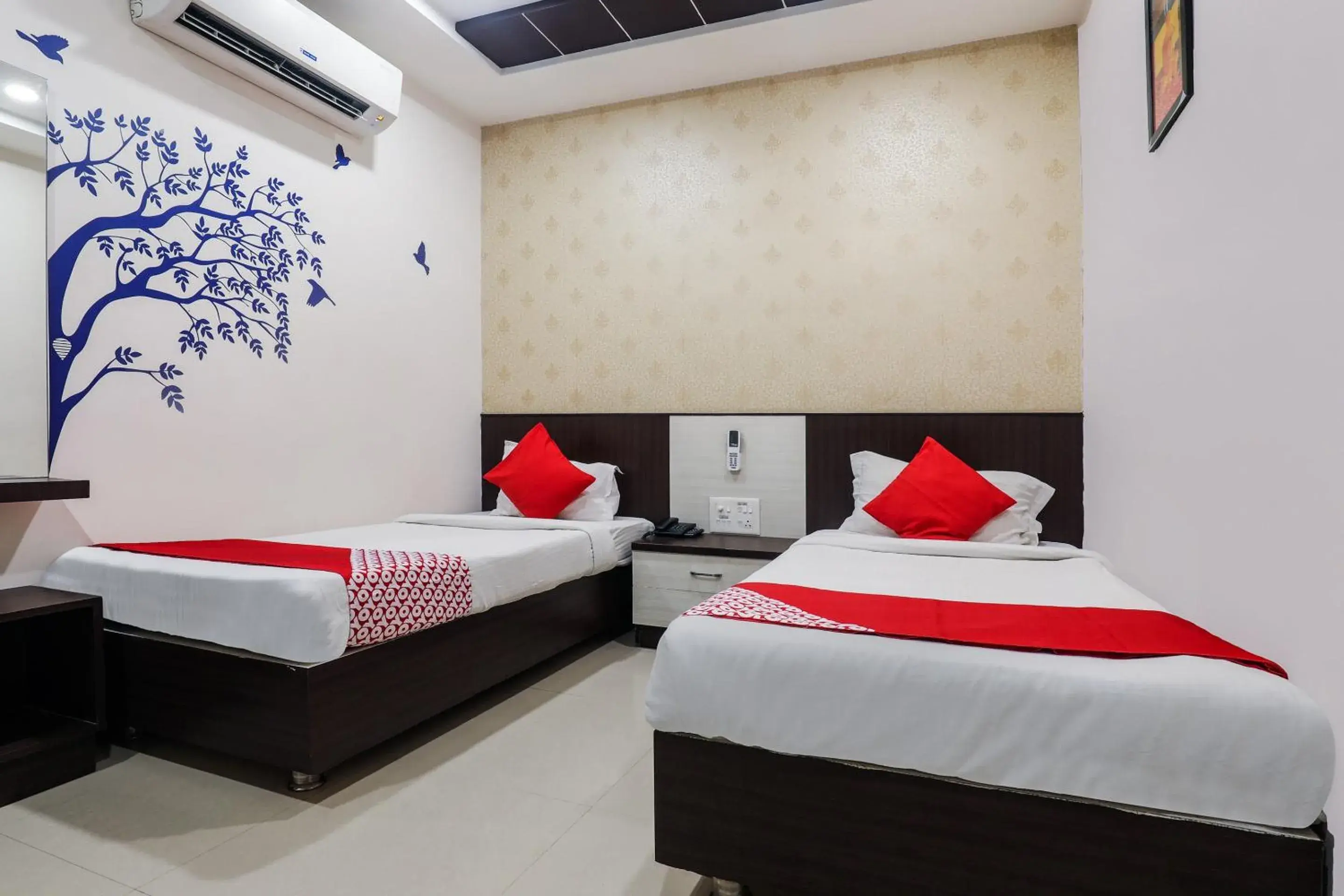 Bedroom, Bed in Super Hotel O Ssr Luxury Rooms Bedroom, Bed in Super Hotel O Ssr Luxury Rooms