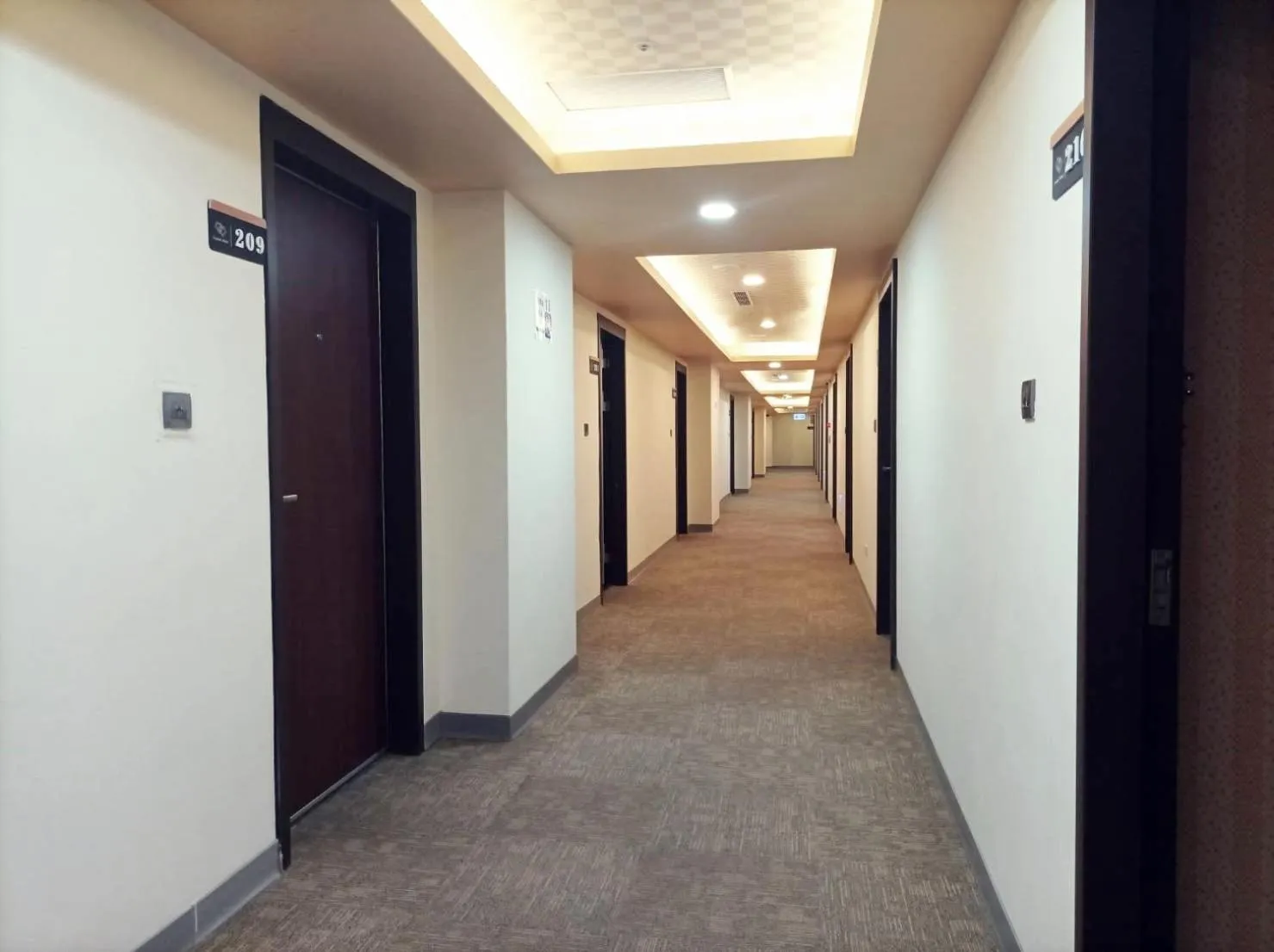 On site in Crystal Hotel