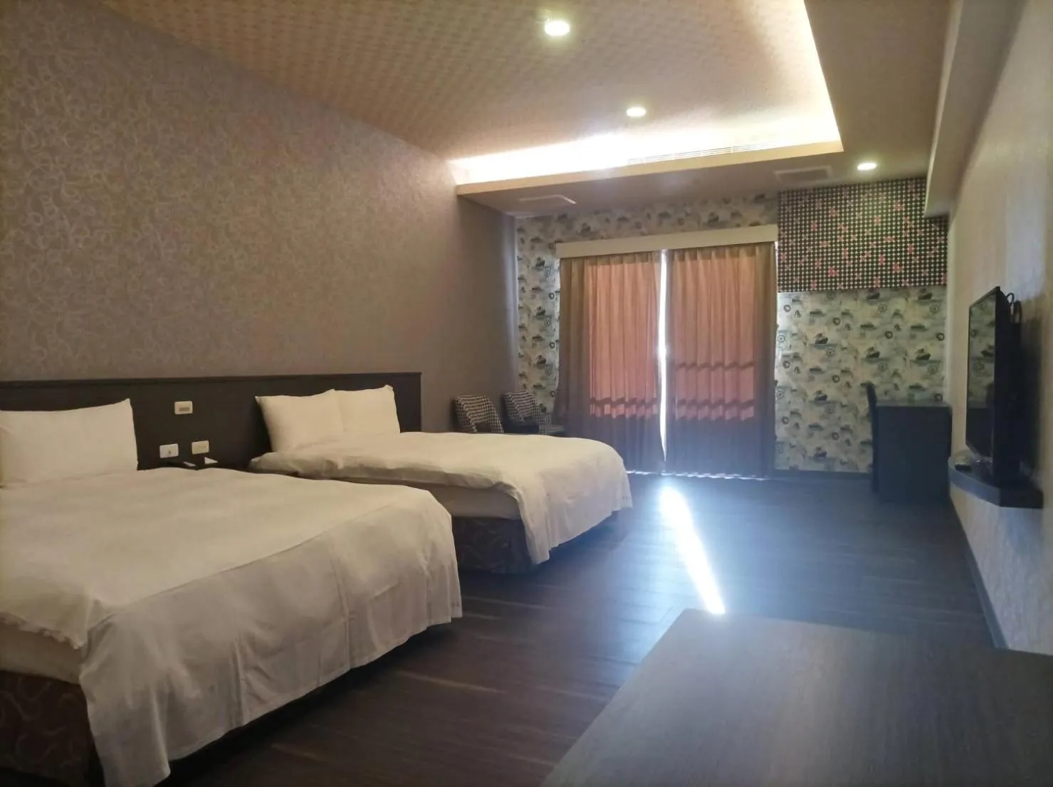 On site, Bed in Crystal Hotel