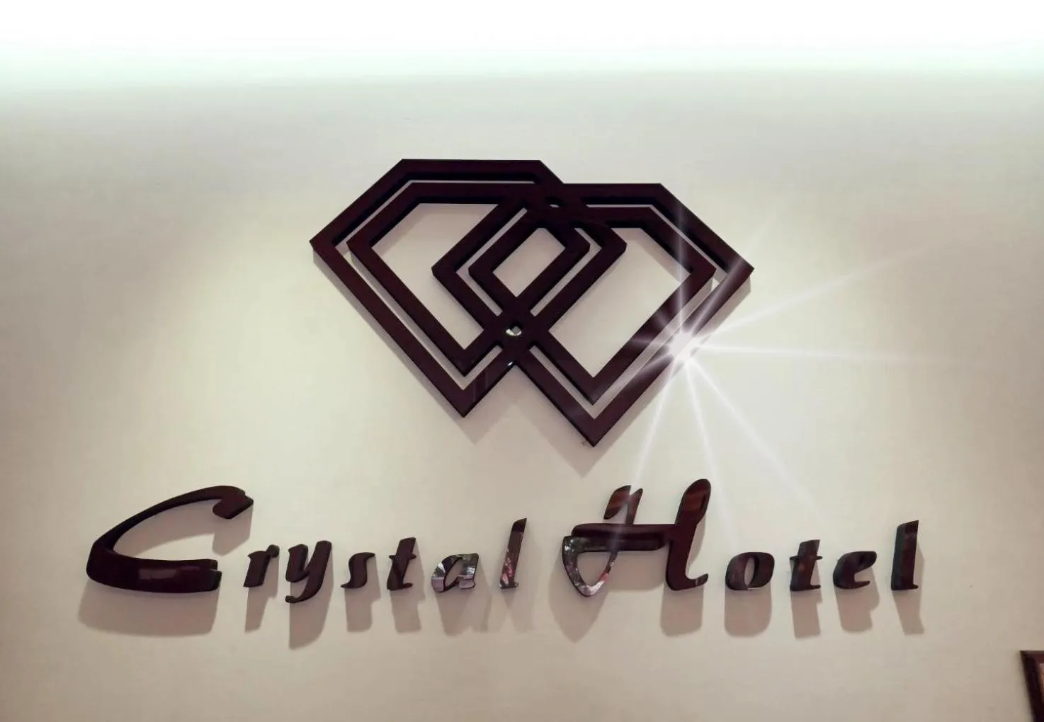 Logo/Certificate/Sign in Crystal Hotel