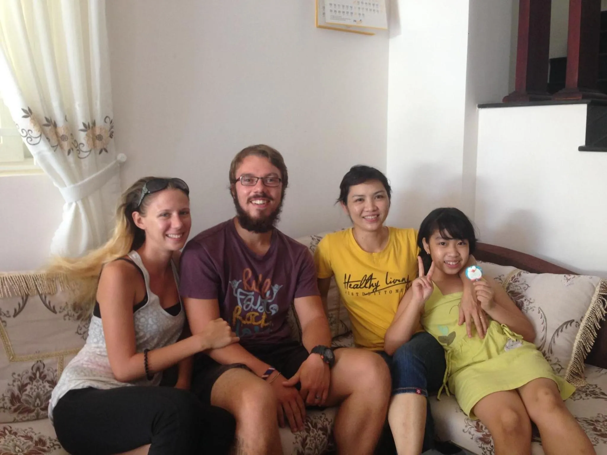 Guests in Phoenix Homestay