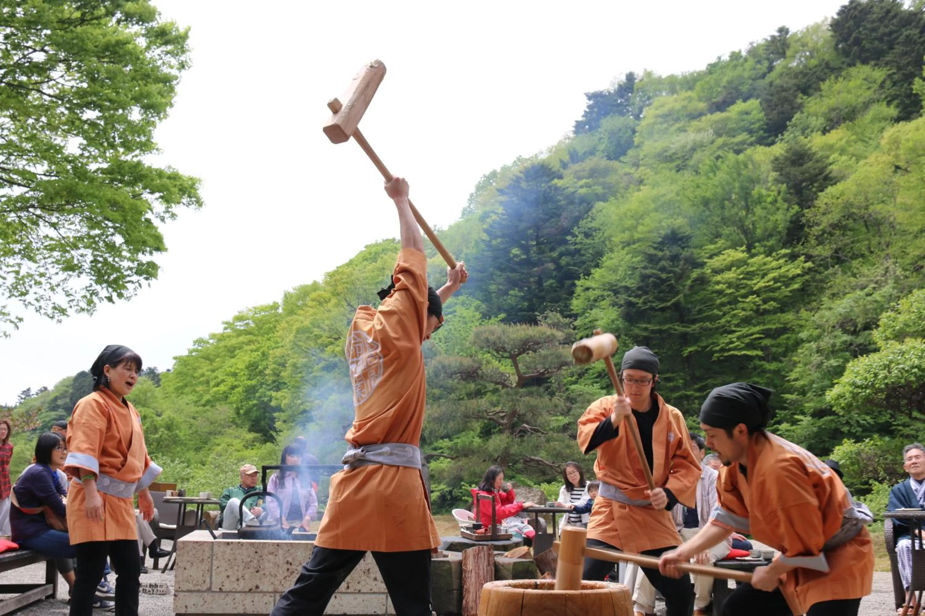 Staff in Itamuro Onsen Daikokuya