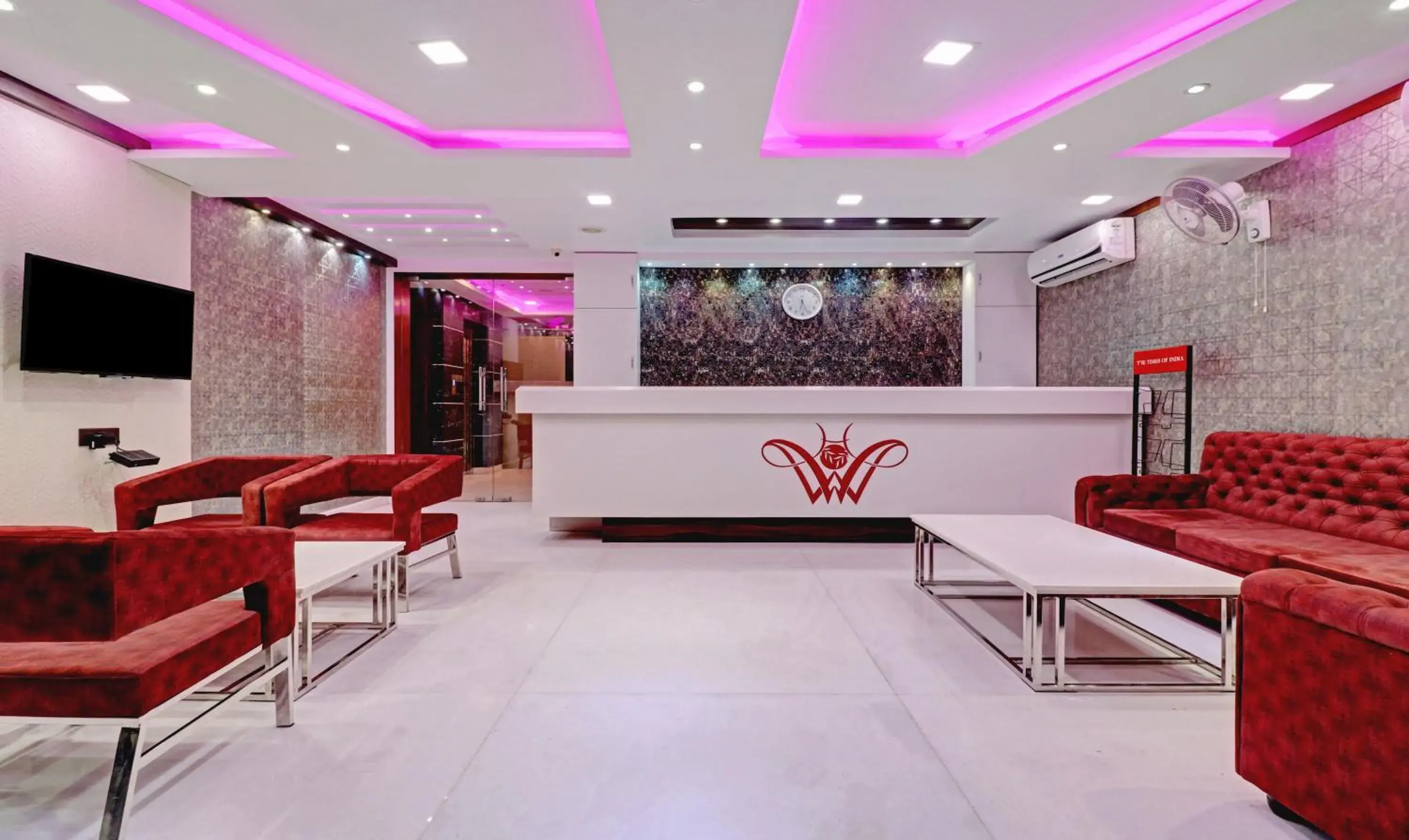 Lobby or reception in Treebo Orion Sapphire, Beck Bagan Lobby or reception in Treebo Orion Sapphire, Beck Bagan