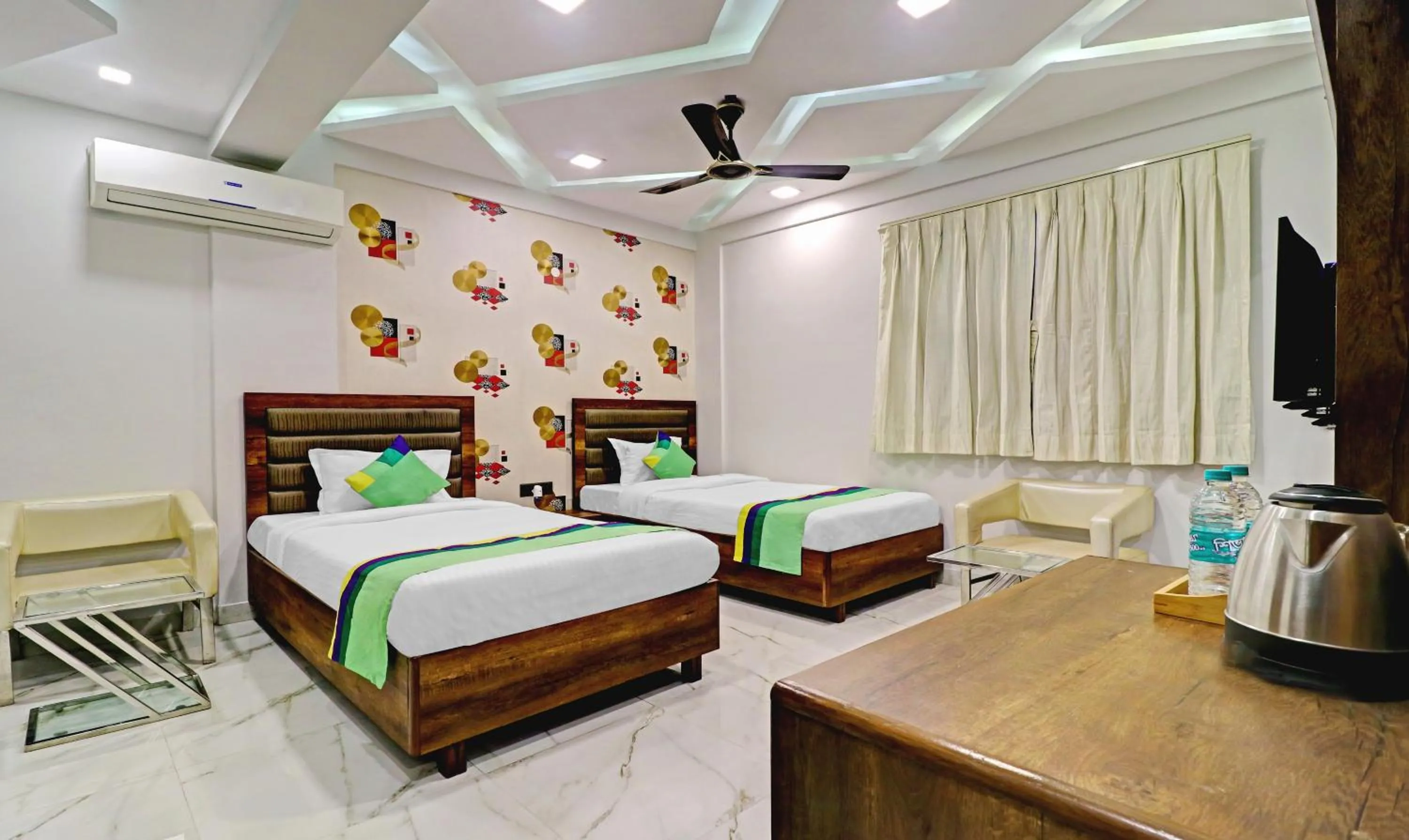 Photo of the whole room, Bed in Treebo Orion Sapphire, Beck Bagan
