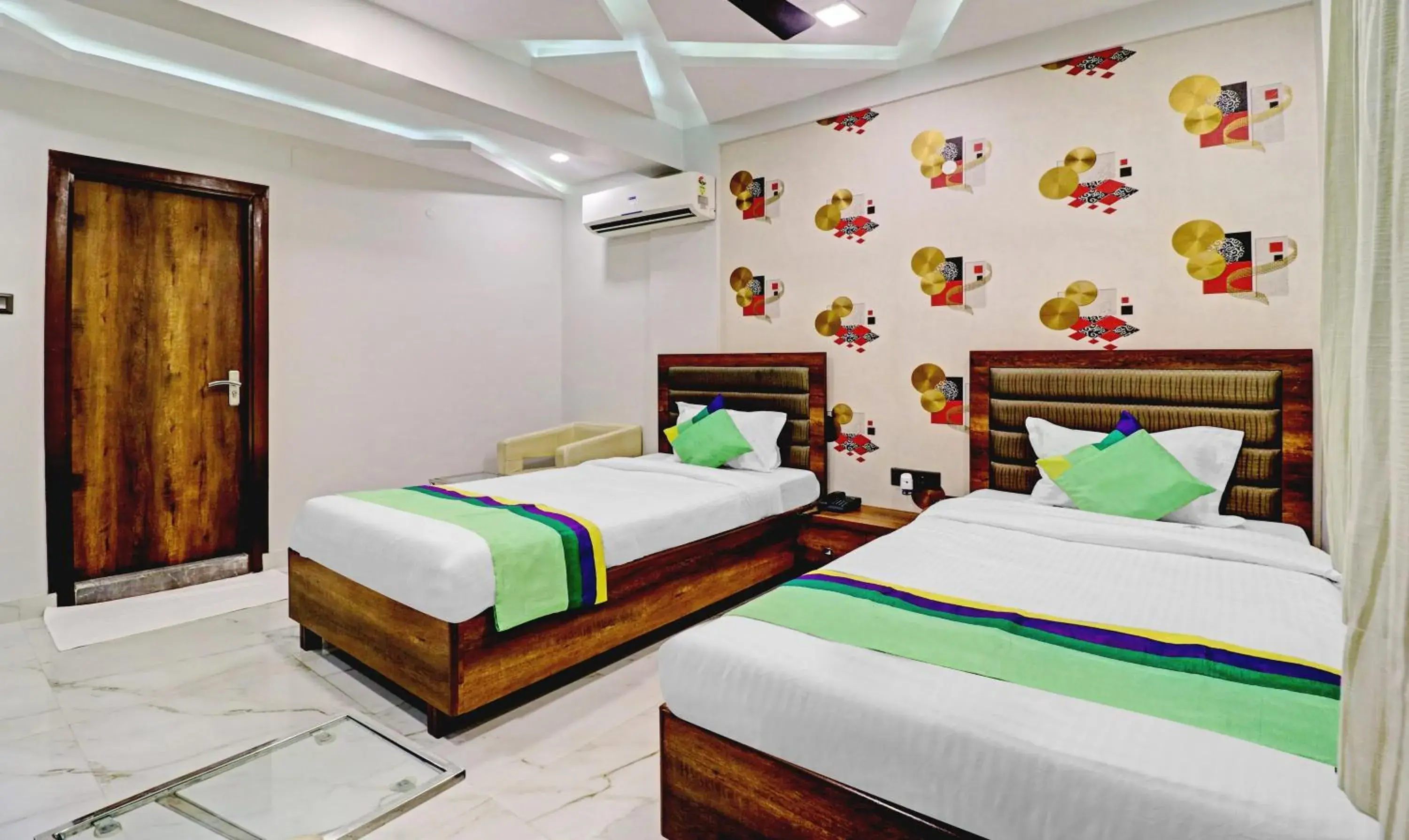 Bedroom, Bed in Treebo Orion Sapphire, Beck Bagan Bedroom, Bed in Treebo Orion Sapphire, Beck Bagan