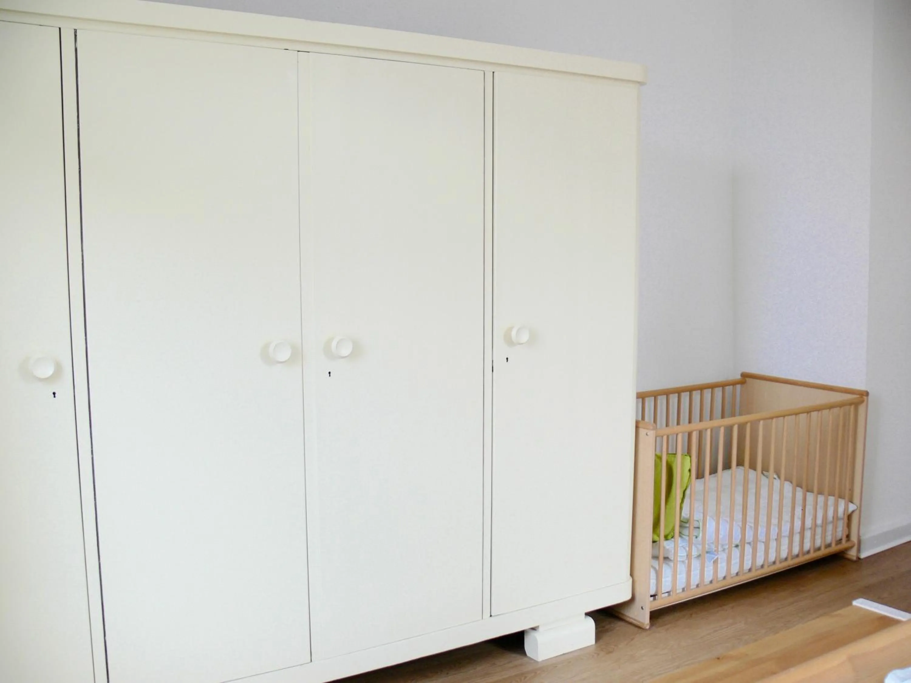 Bed in Ferienwohnung Siegers