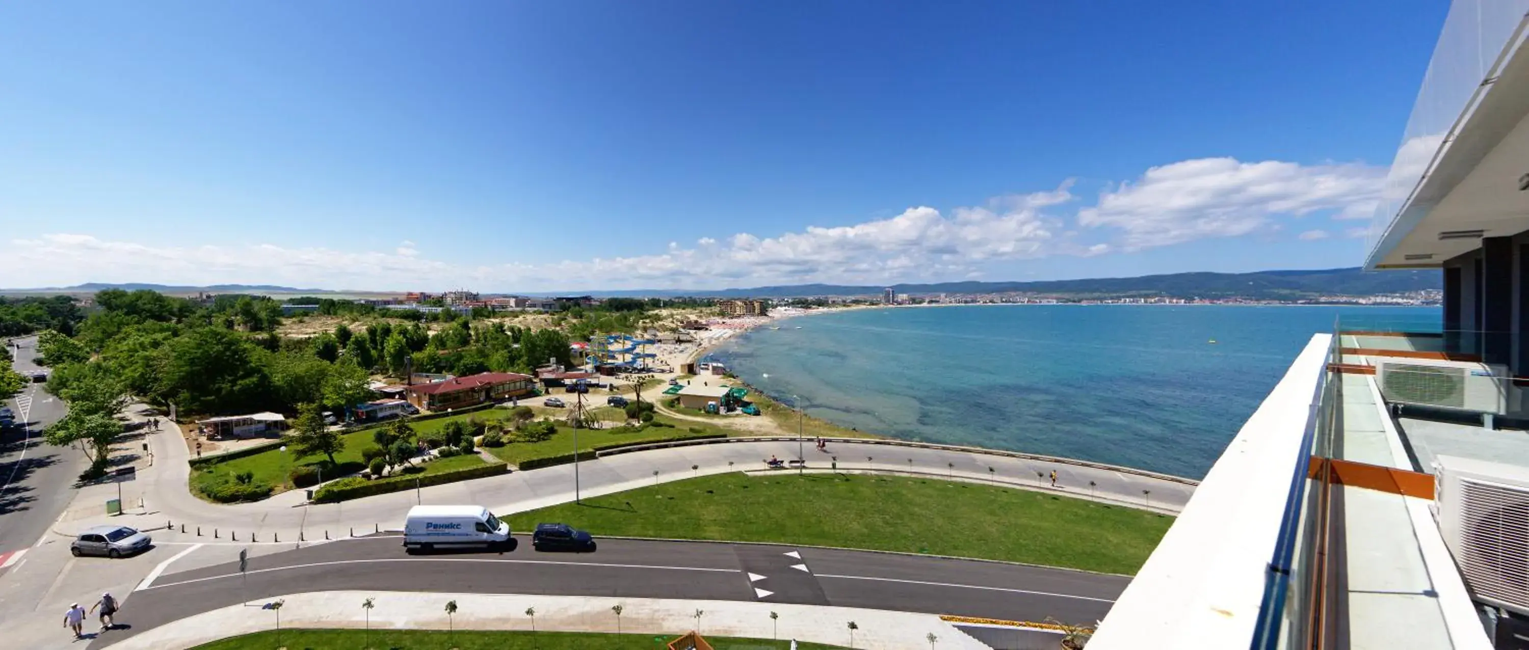 Sea view in Aparthotel Paradiso Sea view in Aparthotel Paradiso