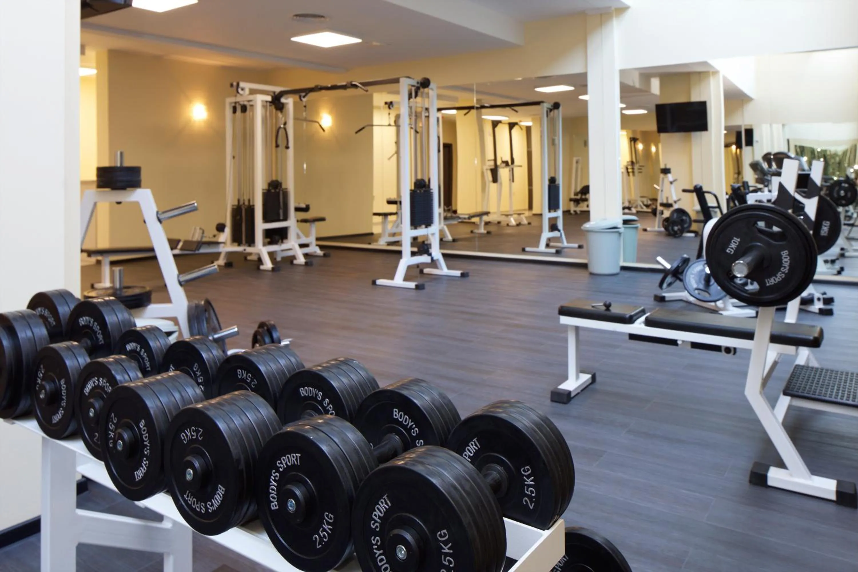 Fitness centre/facilities in Aparthotel Paradiso