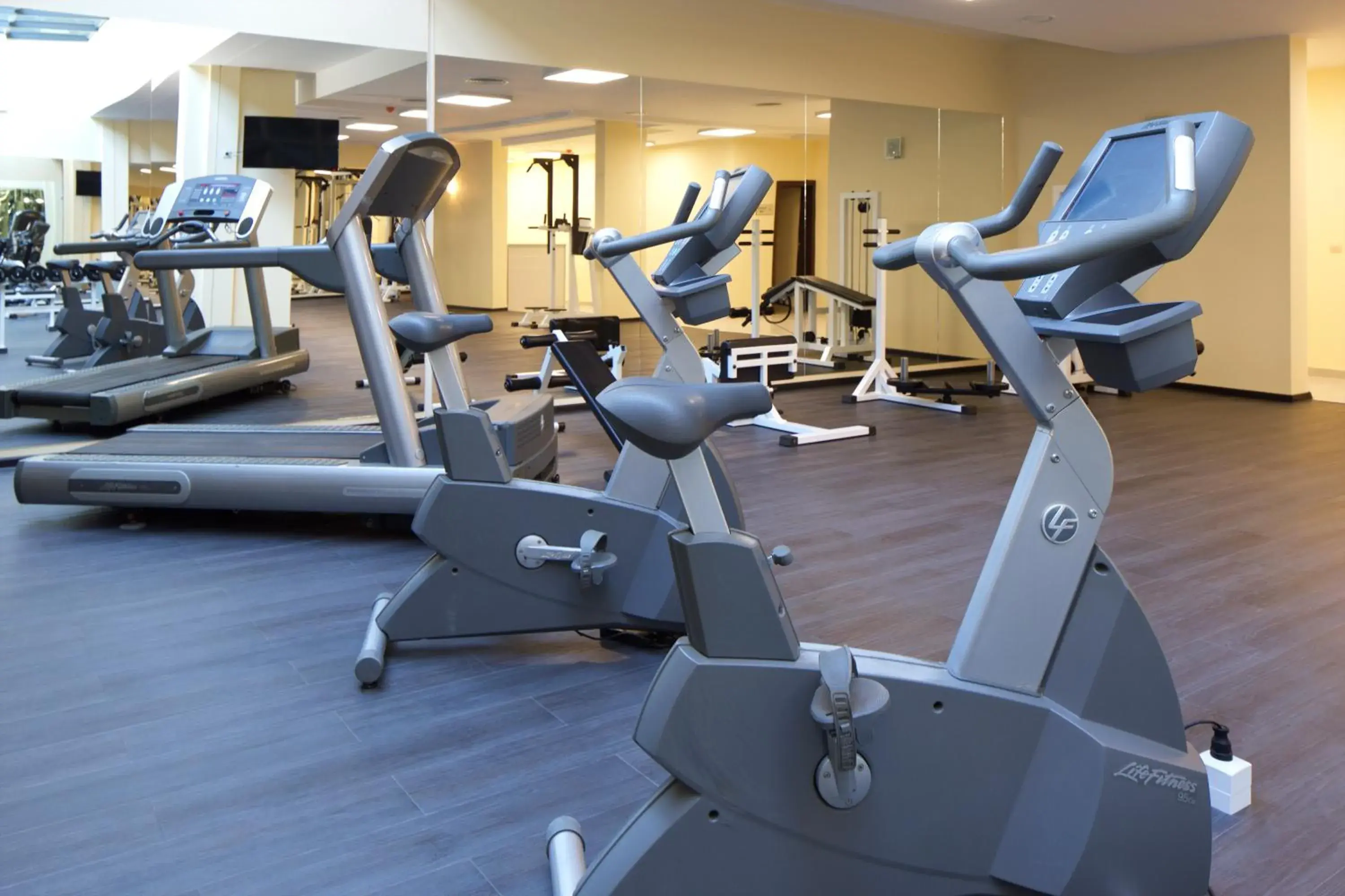 Fitness centre/facilities in Aparthotel Paradiso Fitness centre/facilities in Aparthotel Paradiso