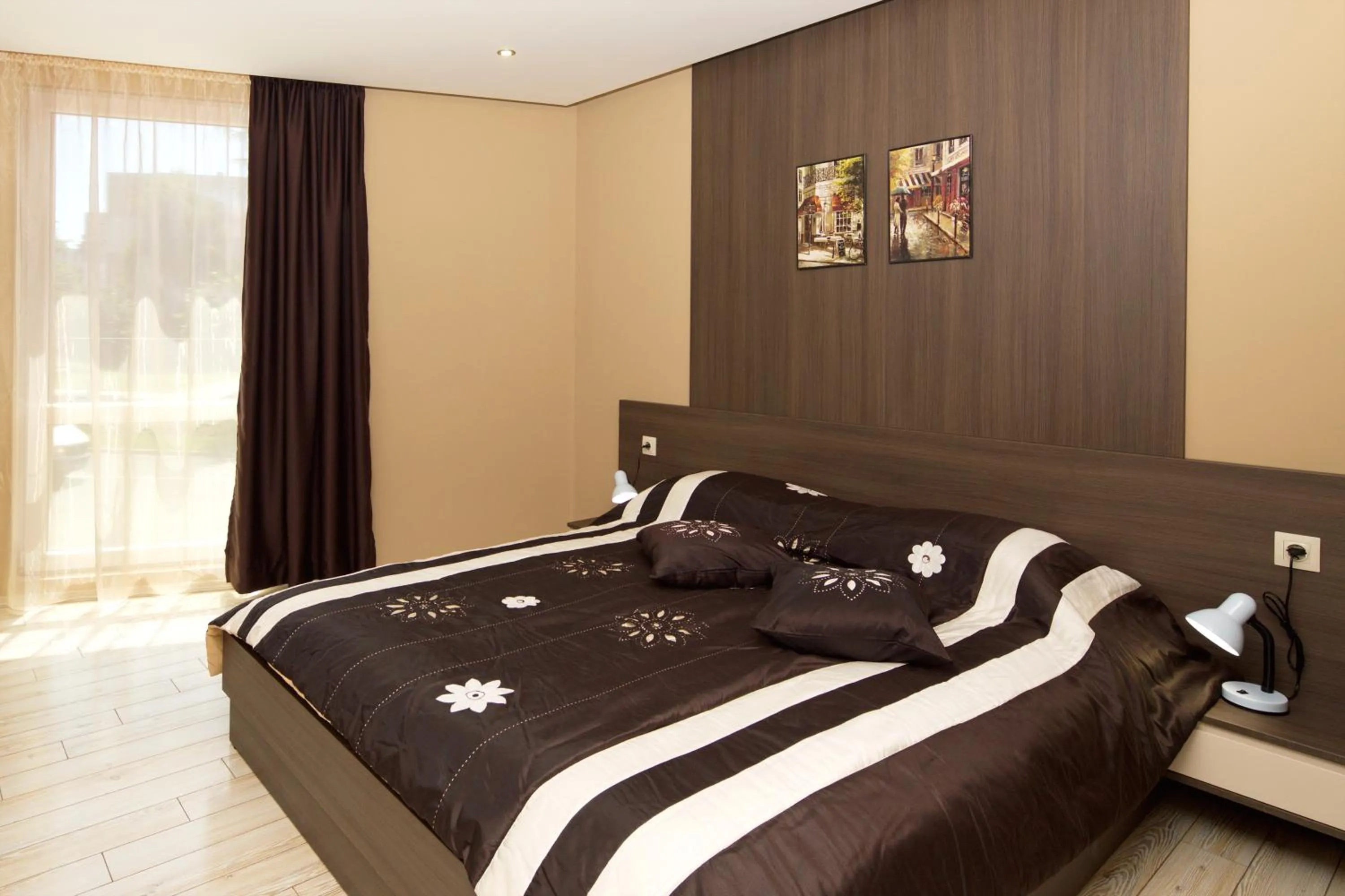 Bed in Aparthotel Paradiso