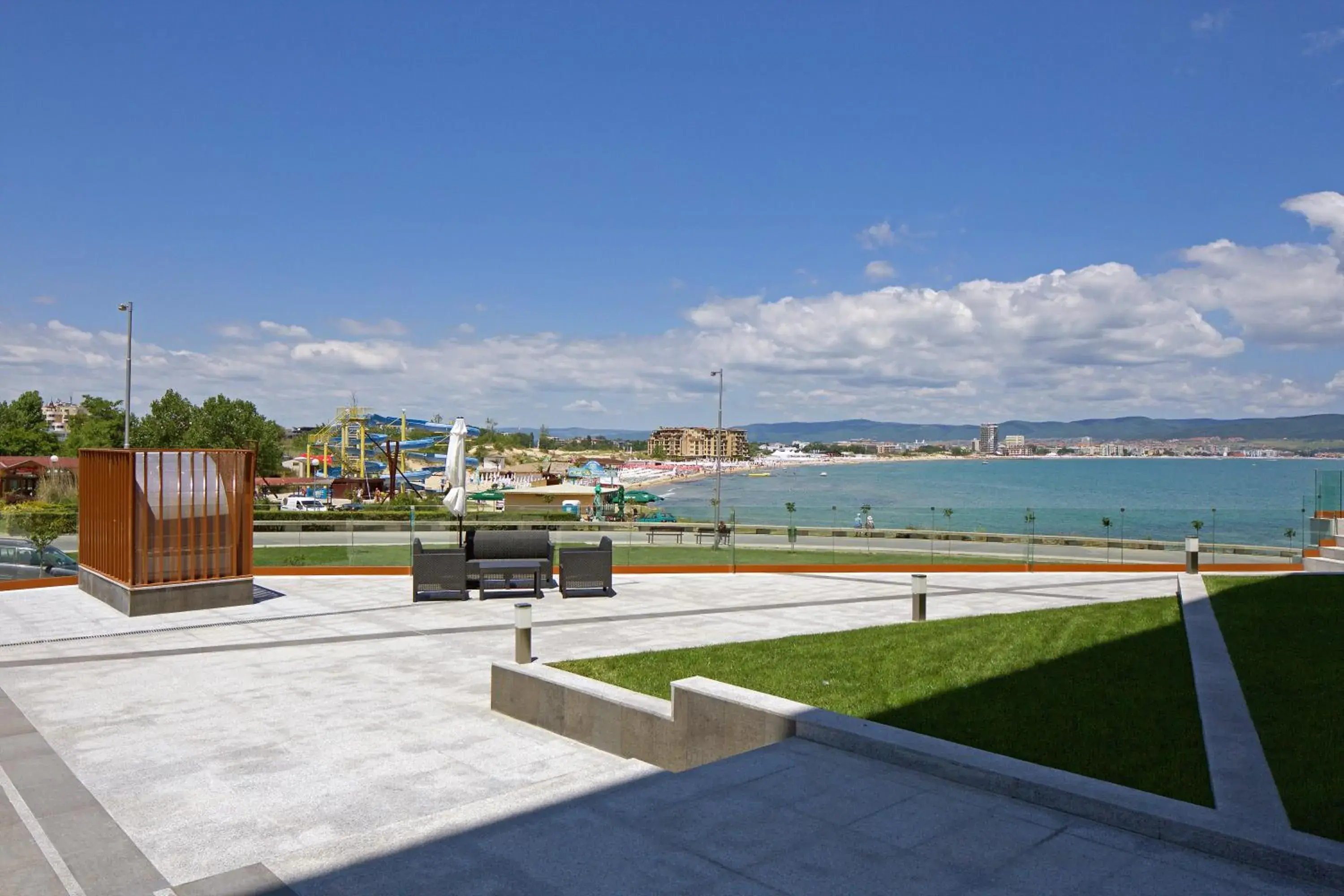 Sea view in Aparthotel Paradiso Sea view in Aparthotel Paradiso