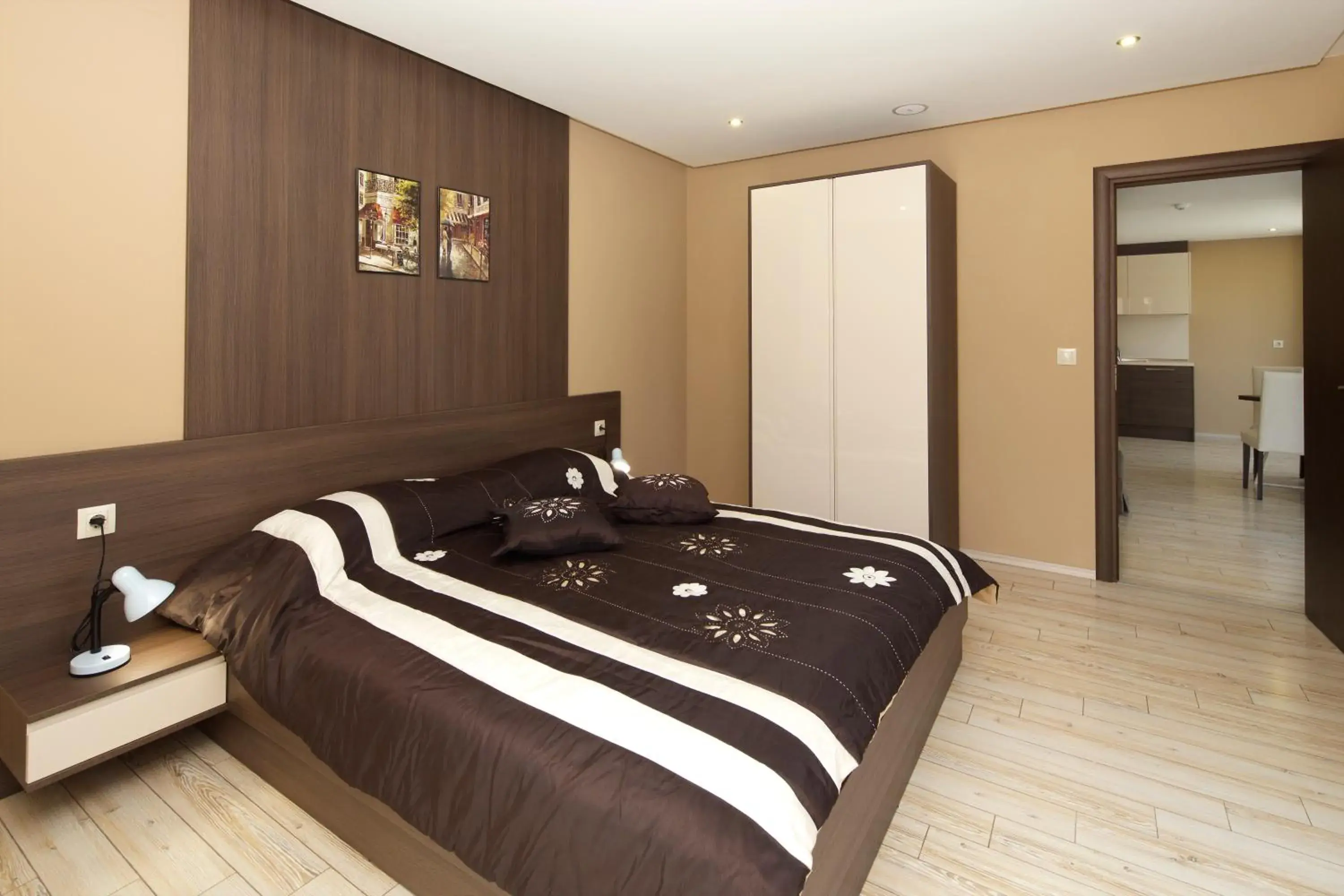 Bedroom, Bed in Aparthotel Paradiso Bedroom, Bed in Aparthotel Paradiso