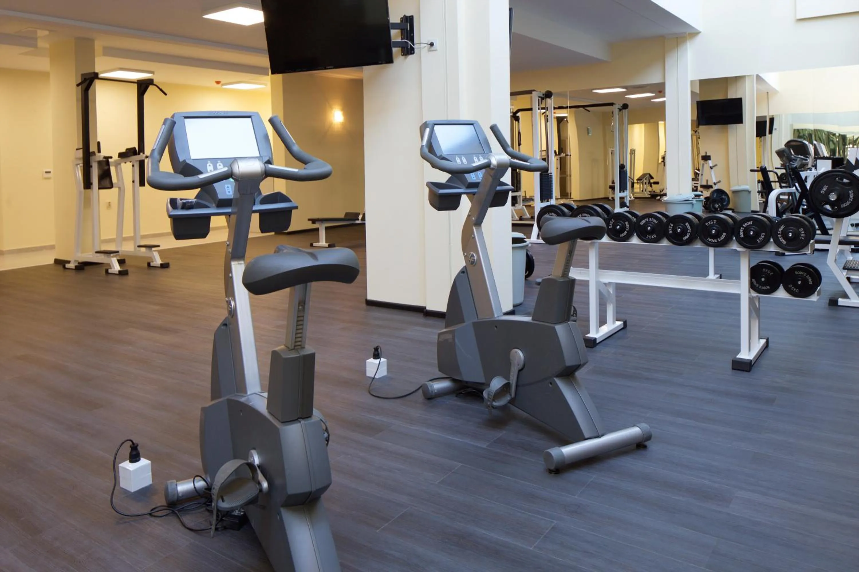 Fitness centre/facilities in Aparthotel Paradiso