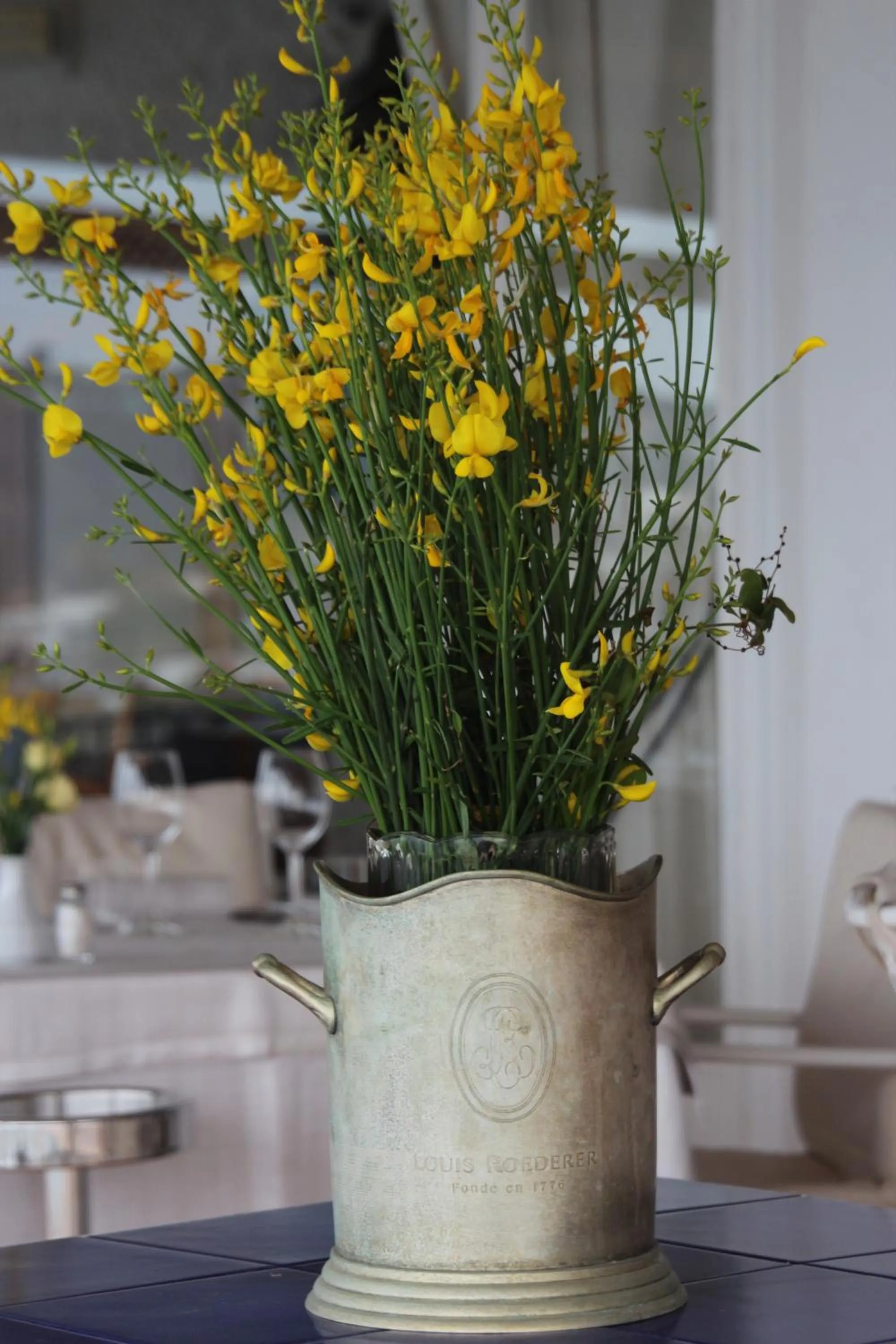 Decorative detail in Hotel Umberto A Mare