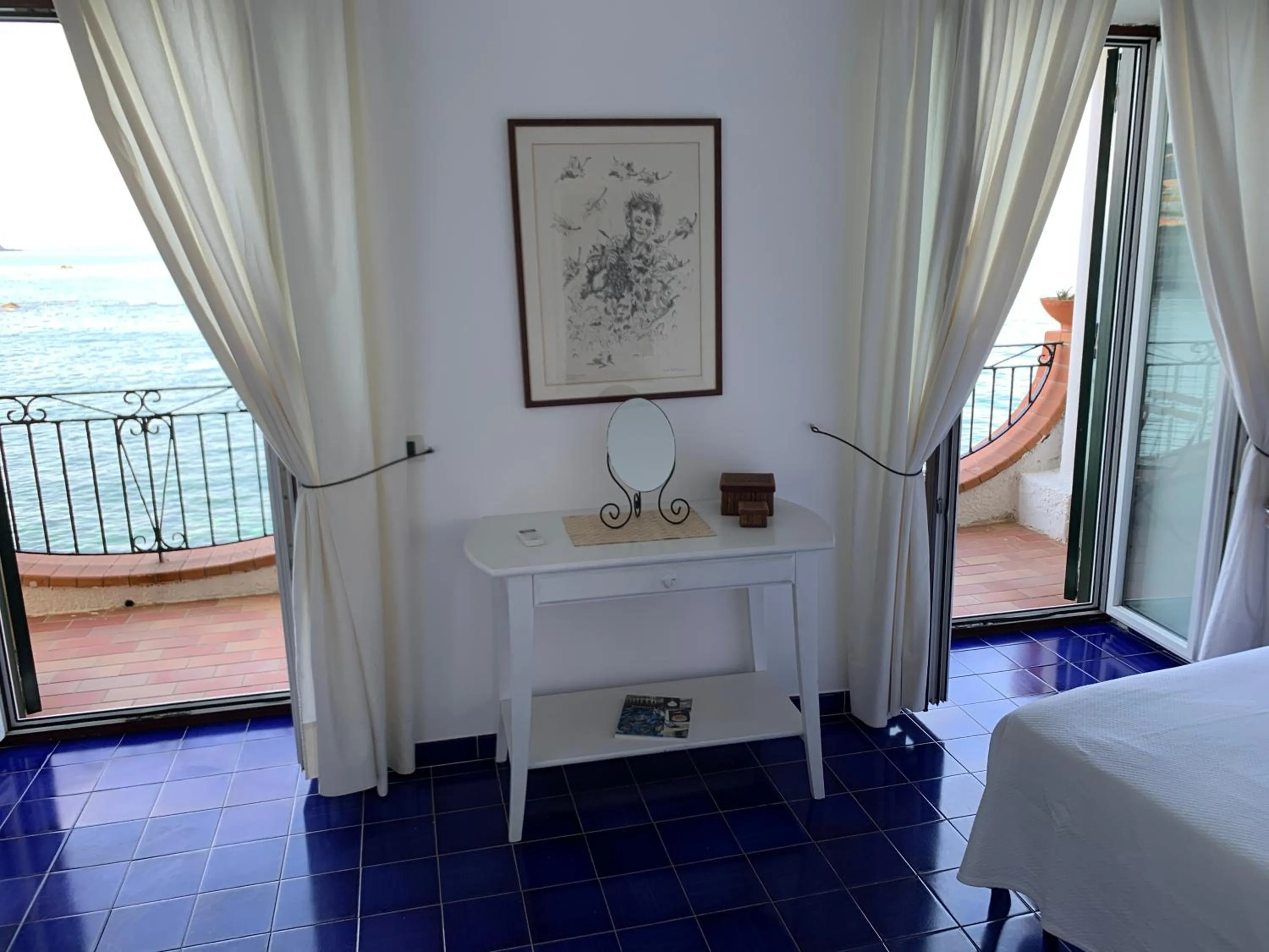 Bed in Hotel Umberto A Mare