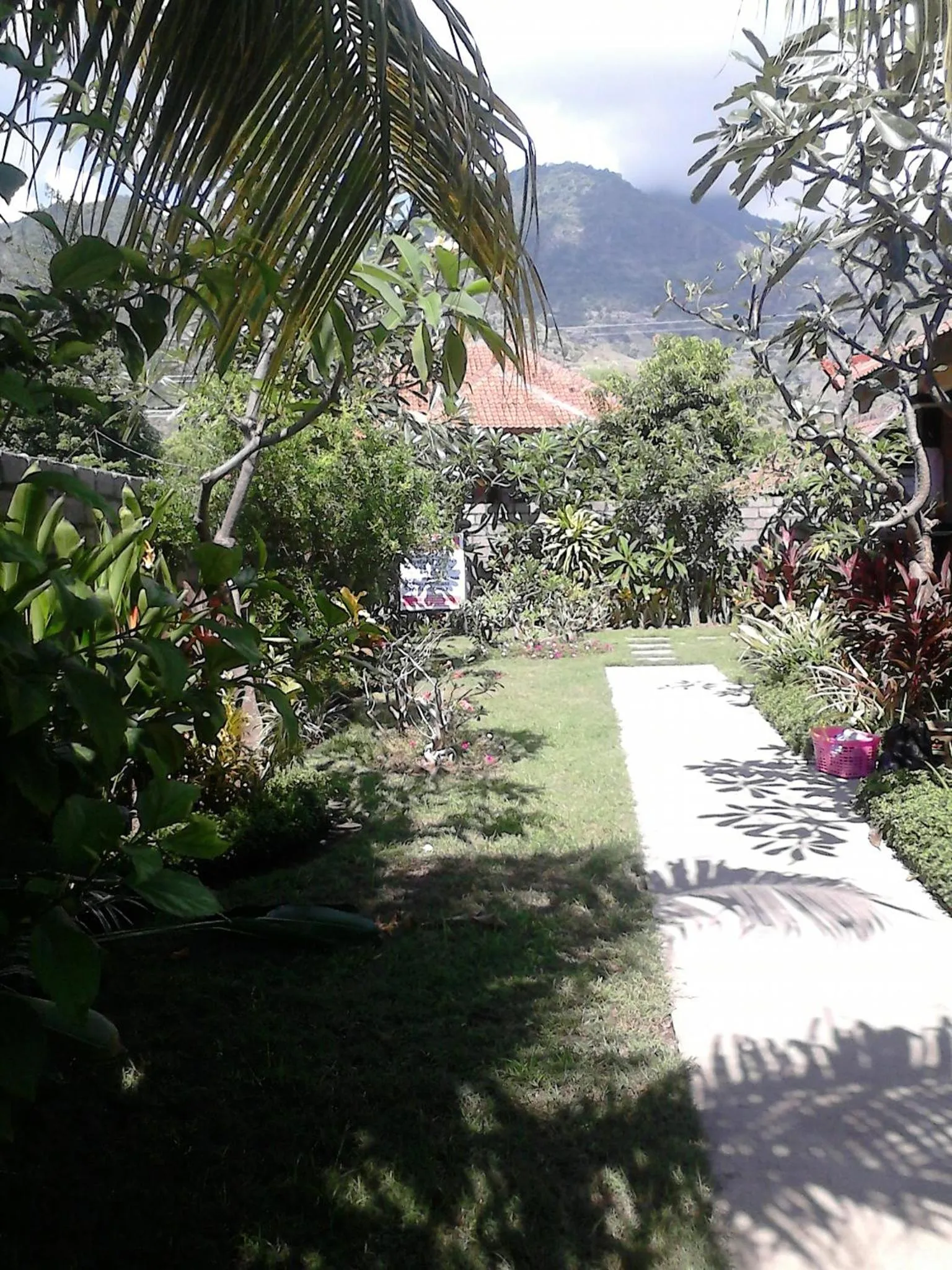 Garden in Pande Guest House