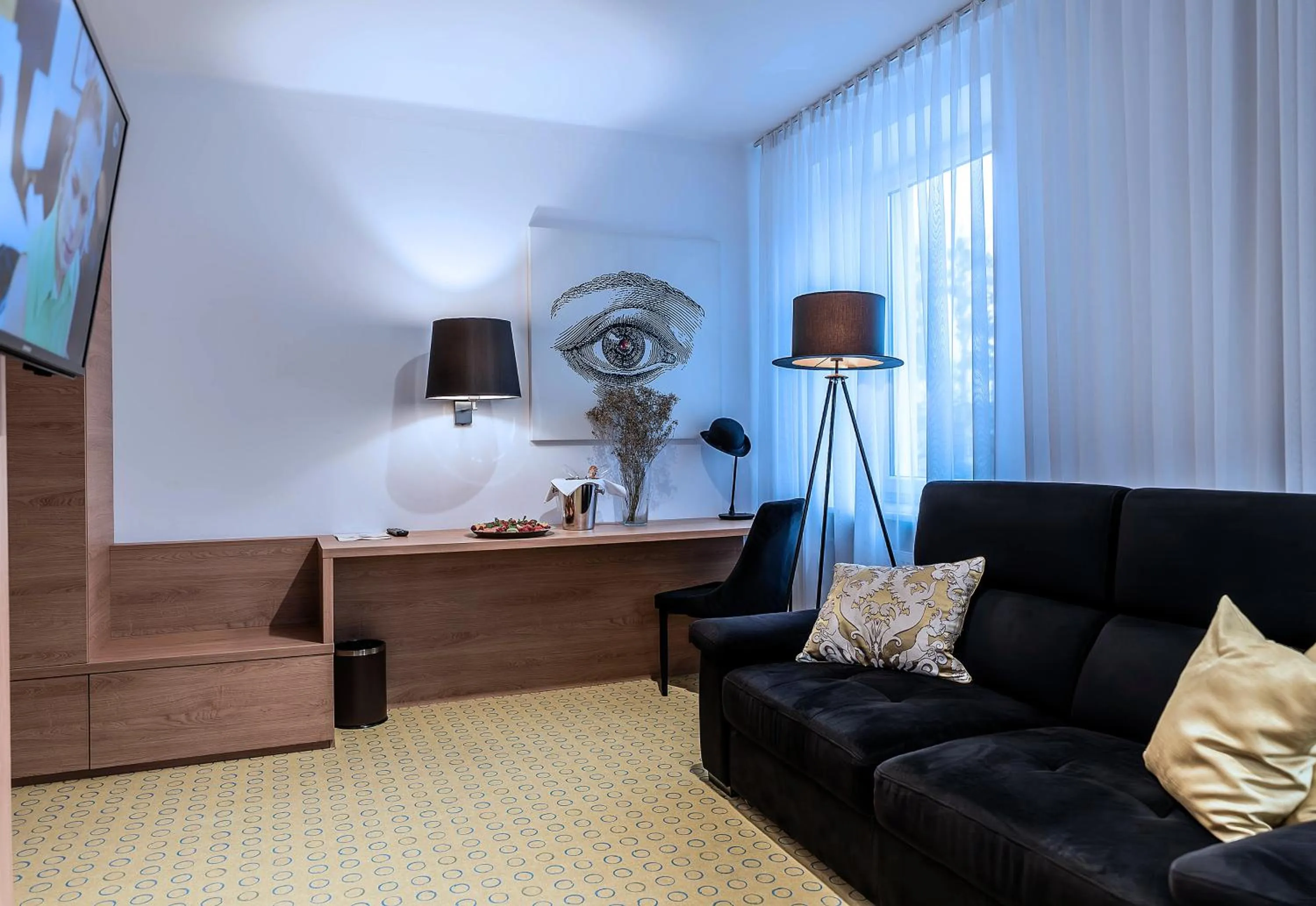 Bed in Hotel Cristal Białystok