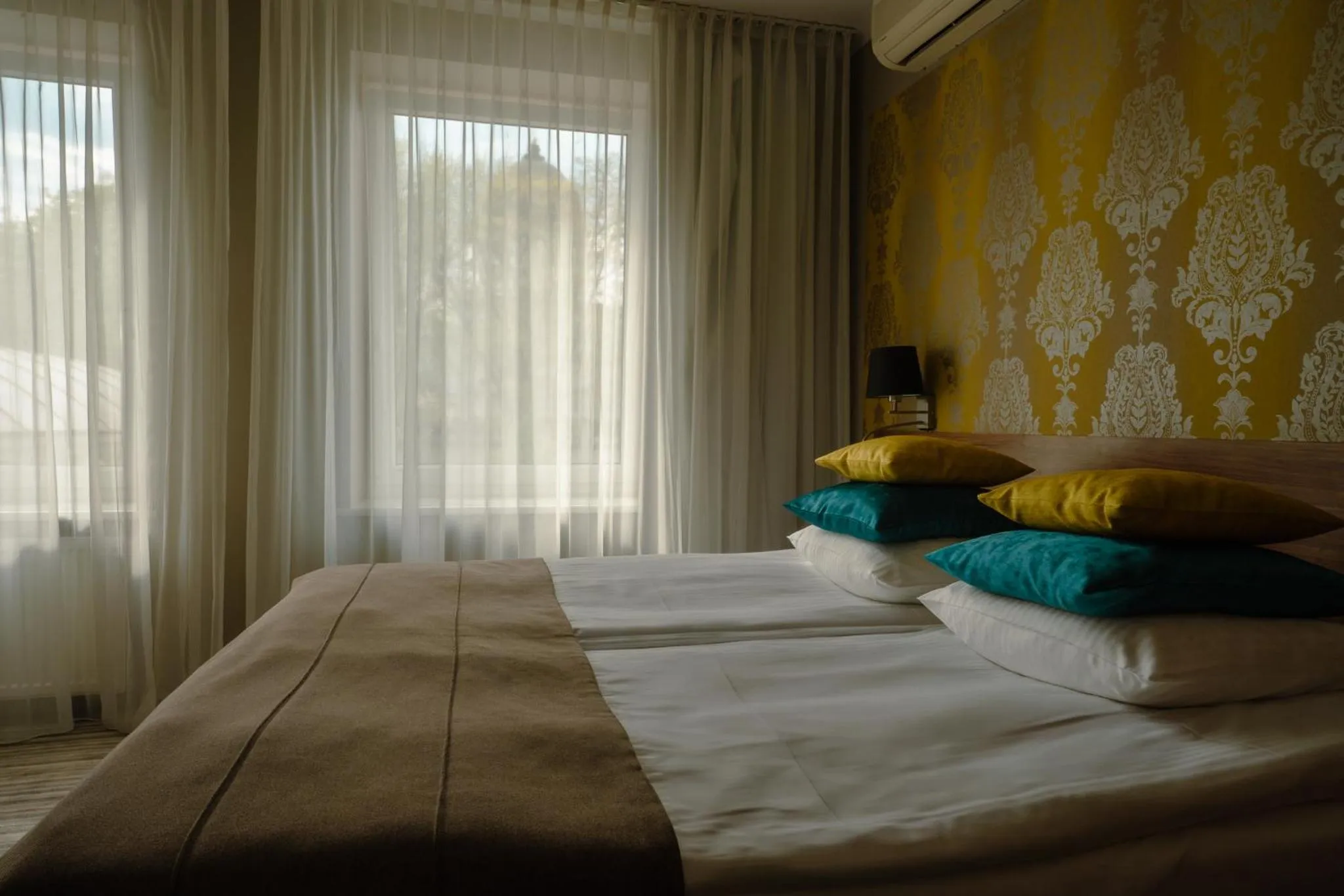 Bed in Hotel Cristal Białystok