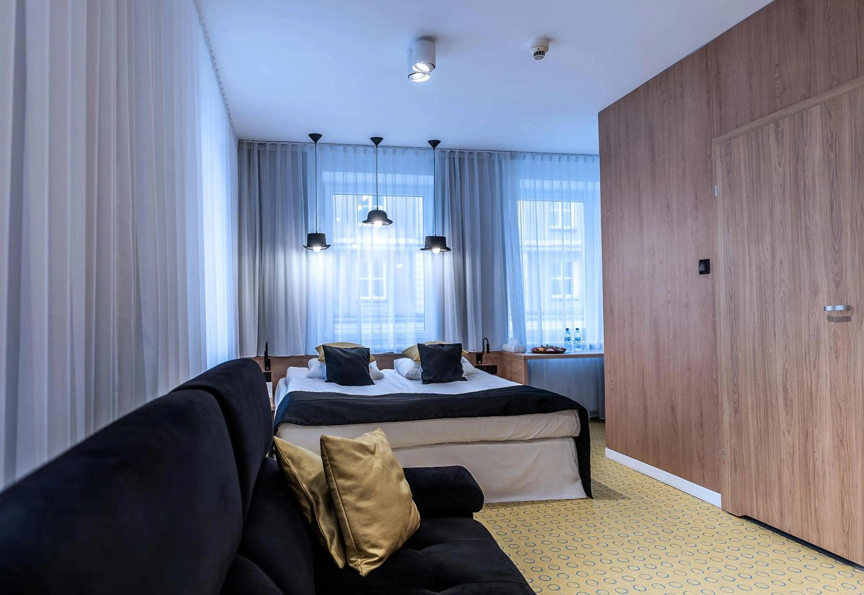 Bed in Hotel Cristal Białystok