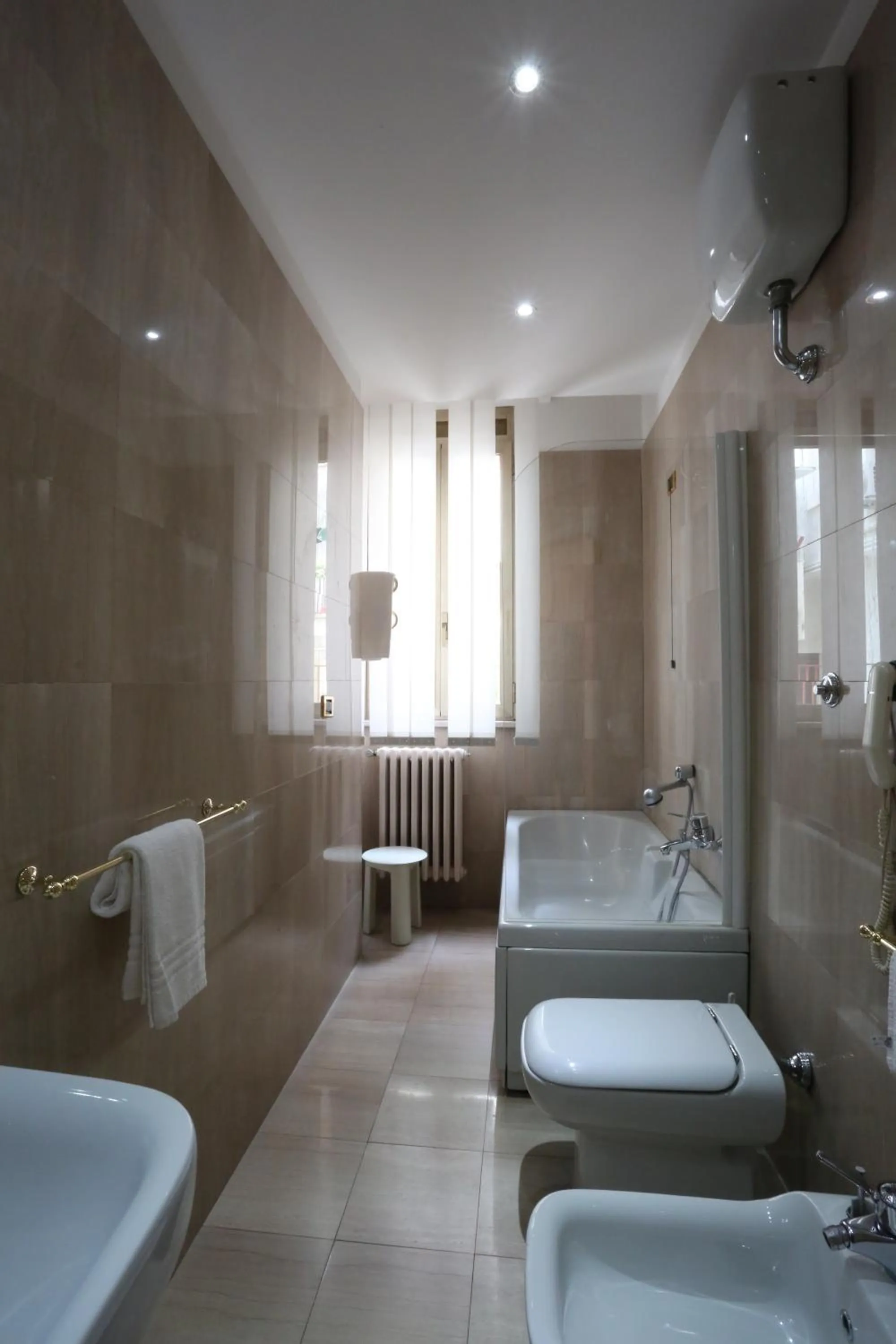 Toilet in Hotel Europa