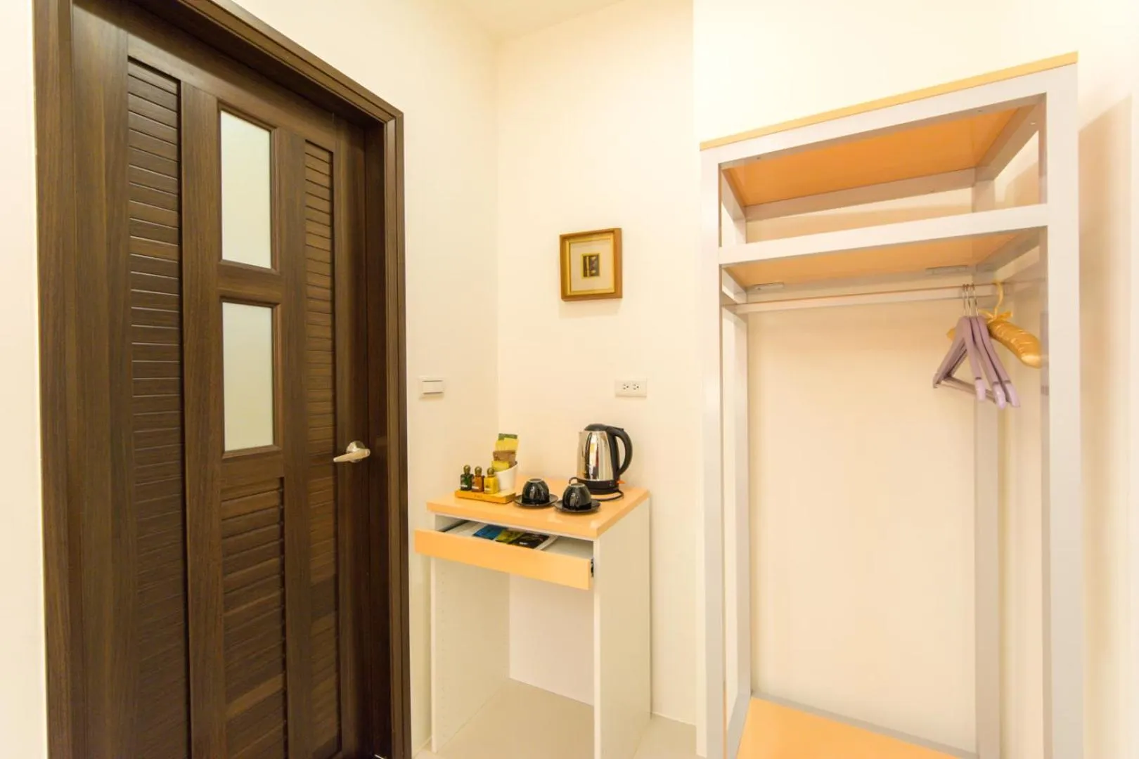 Decorative detail in 醇境民宿市區車庫停車場