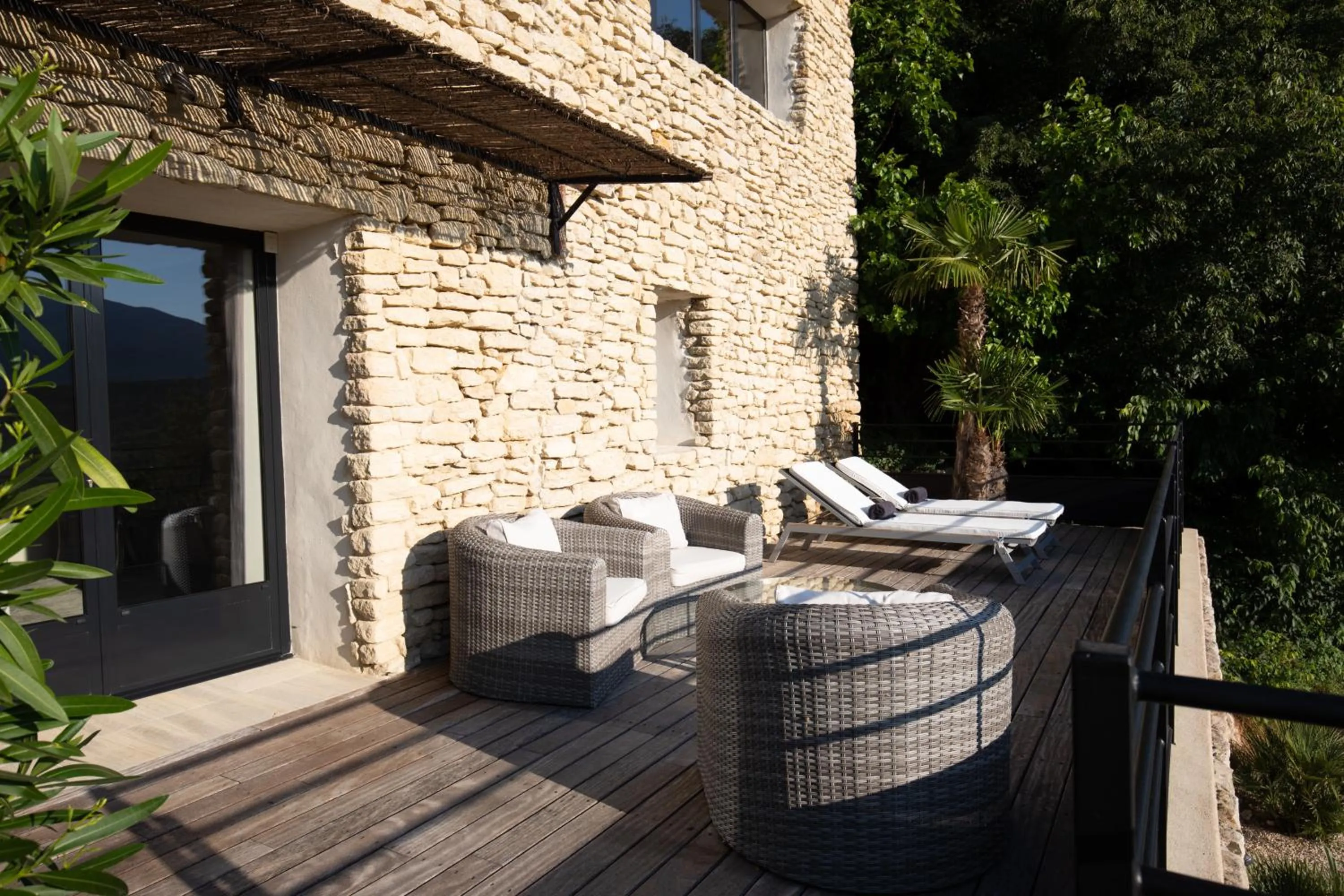 Balcony/Terrace in Hôtel La Maison de Crillon