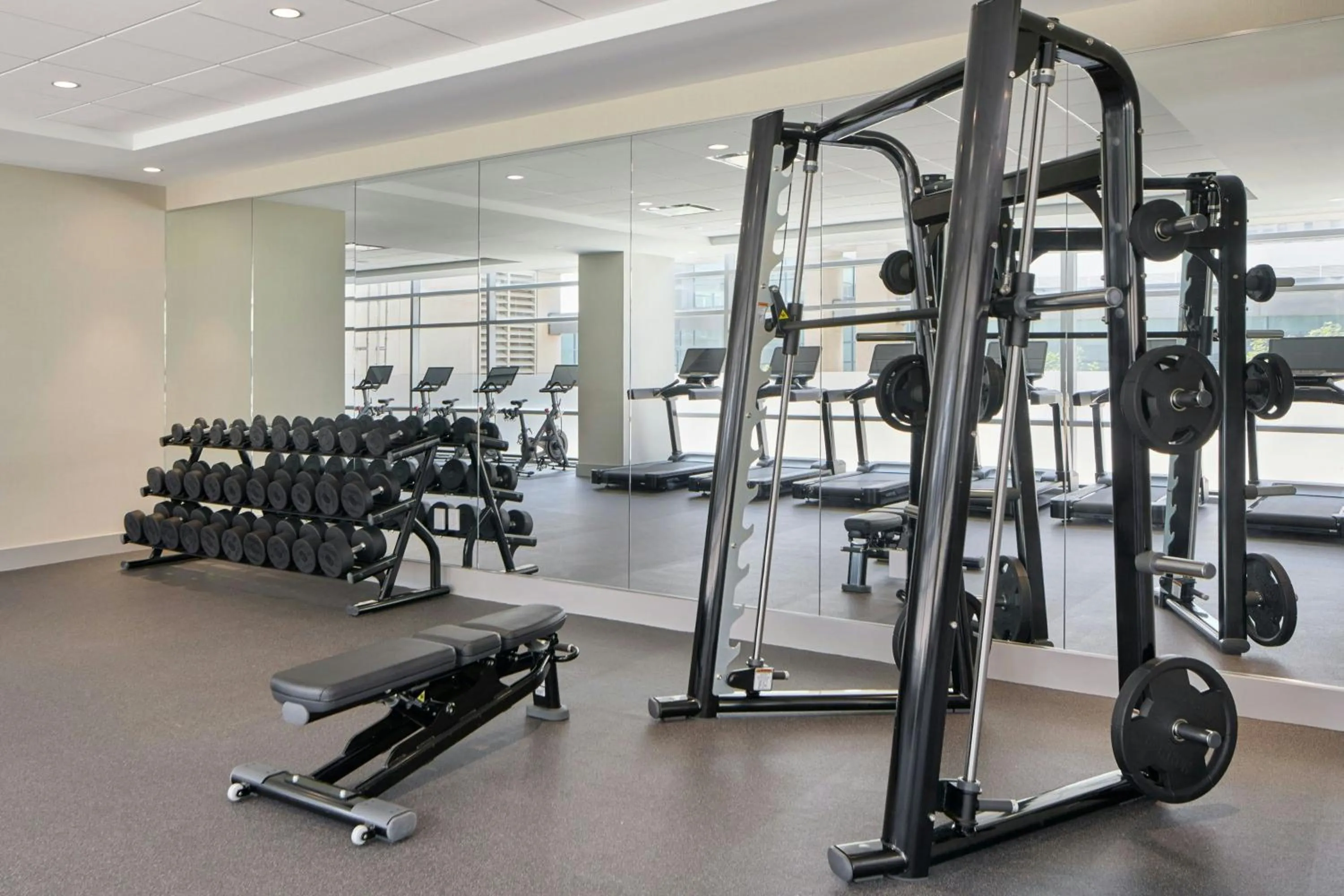 Fitness centre/facilities in The Westin Charlotte