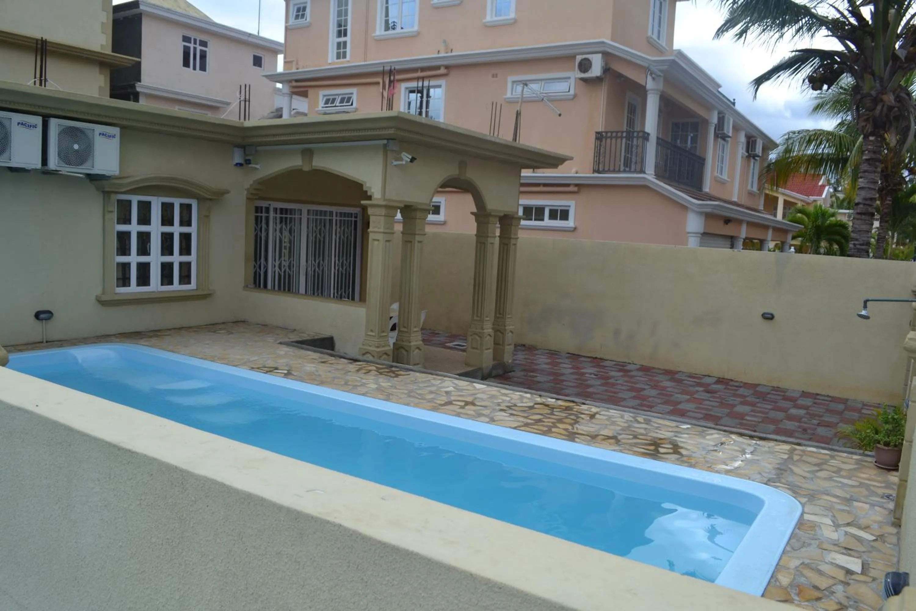 Property building in RS VILLA private apartment with pool and free wifi