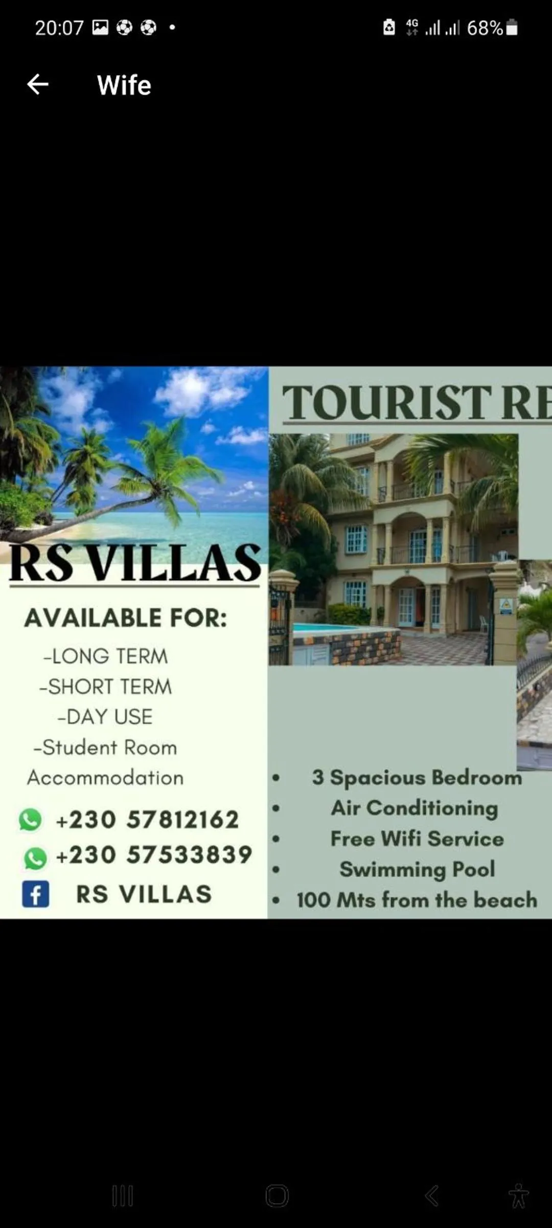RS VILLA private apartment with pool and free wifi