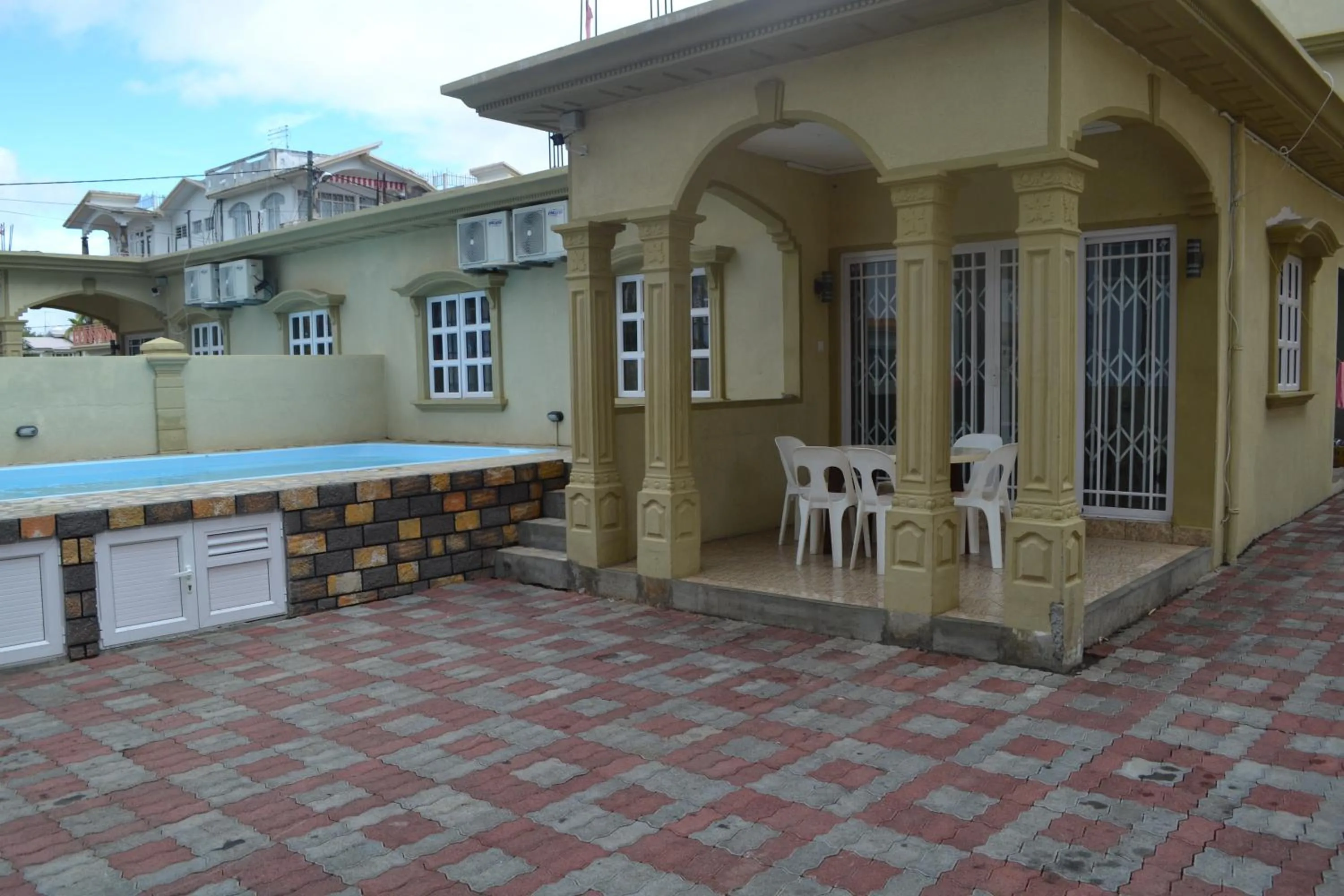 Property building in RS VILLA private apartment with pool and free wifi