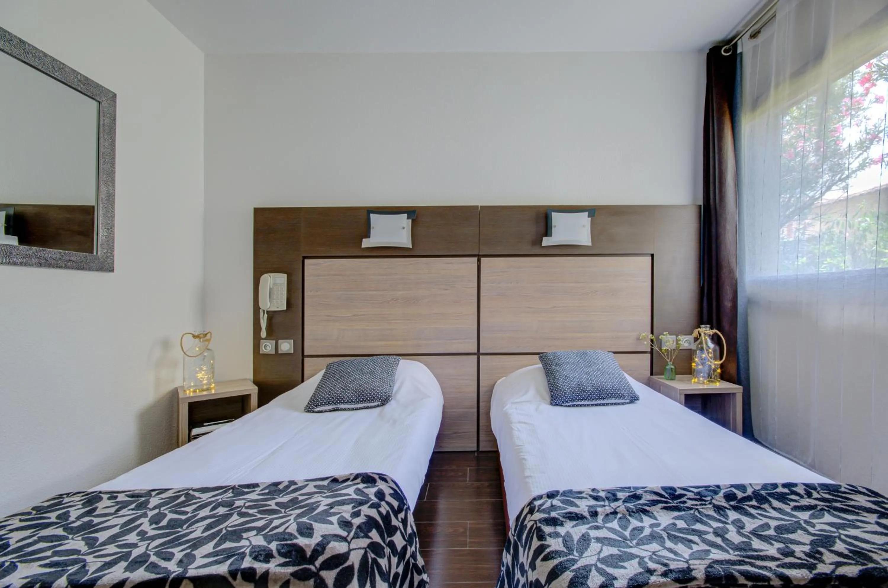 Bed in Eurotel Parc Expo Airport Montpellier