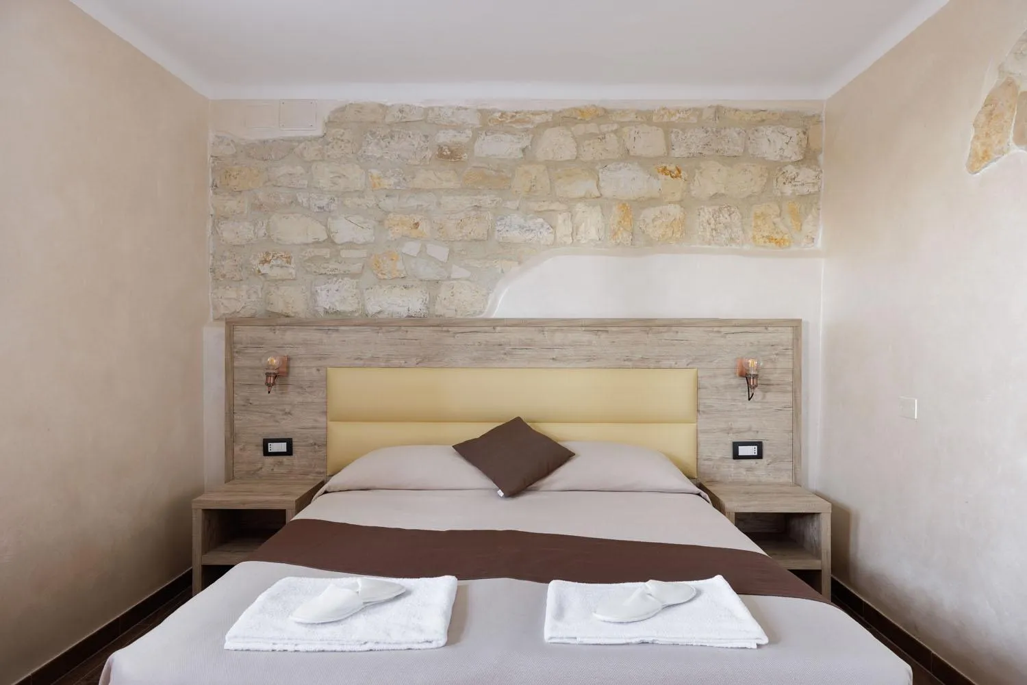 Bed in Hotel Internazionale