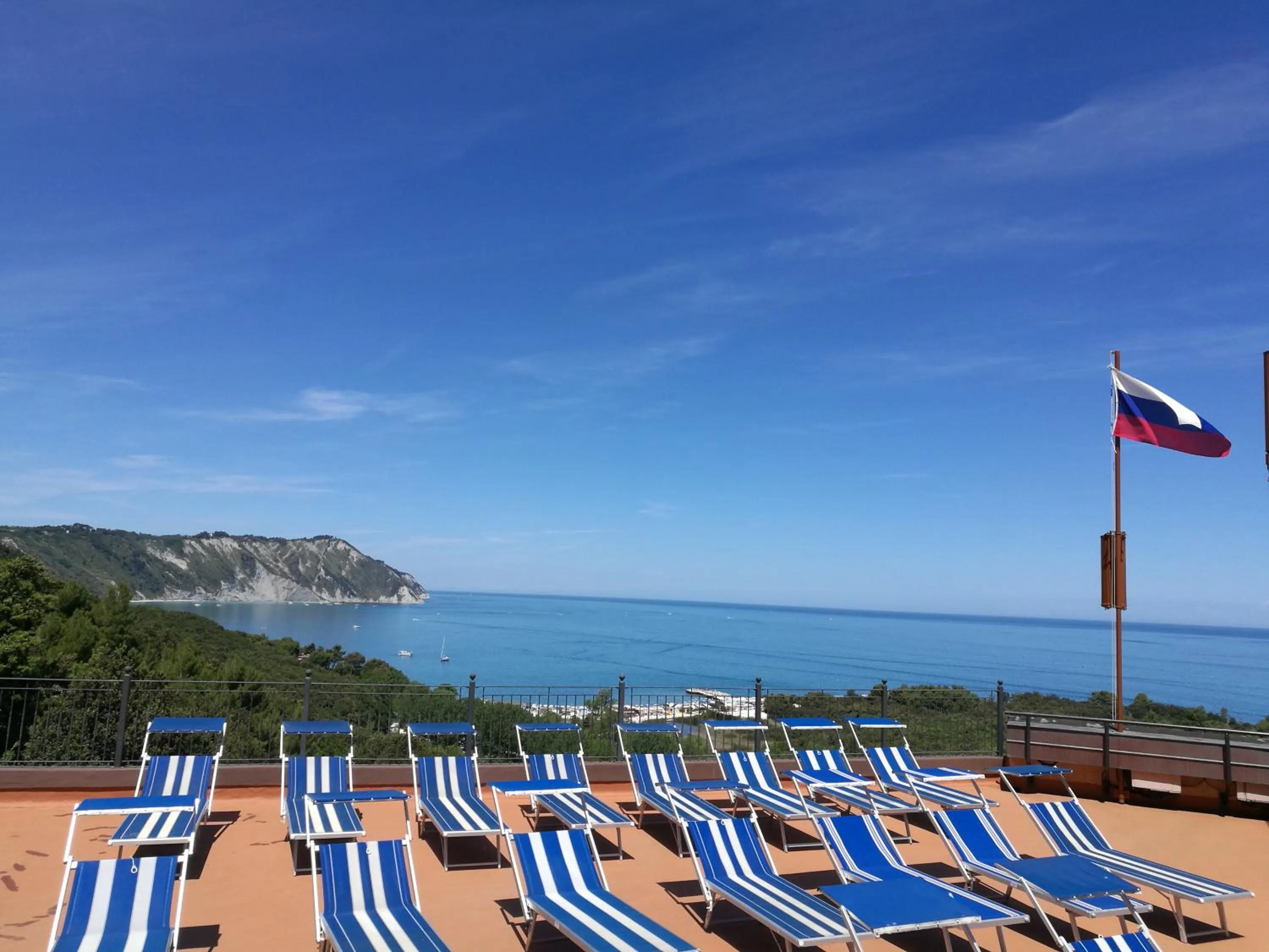 Balcony/Terrace in Hotel Internazionale