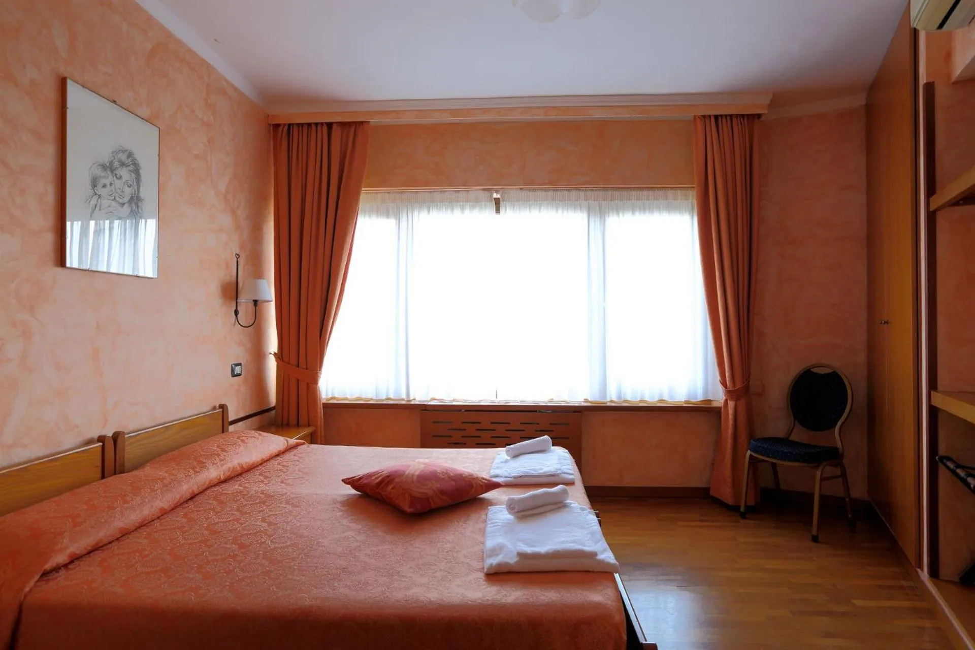 Bed in Hotel Internazionale