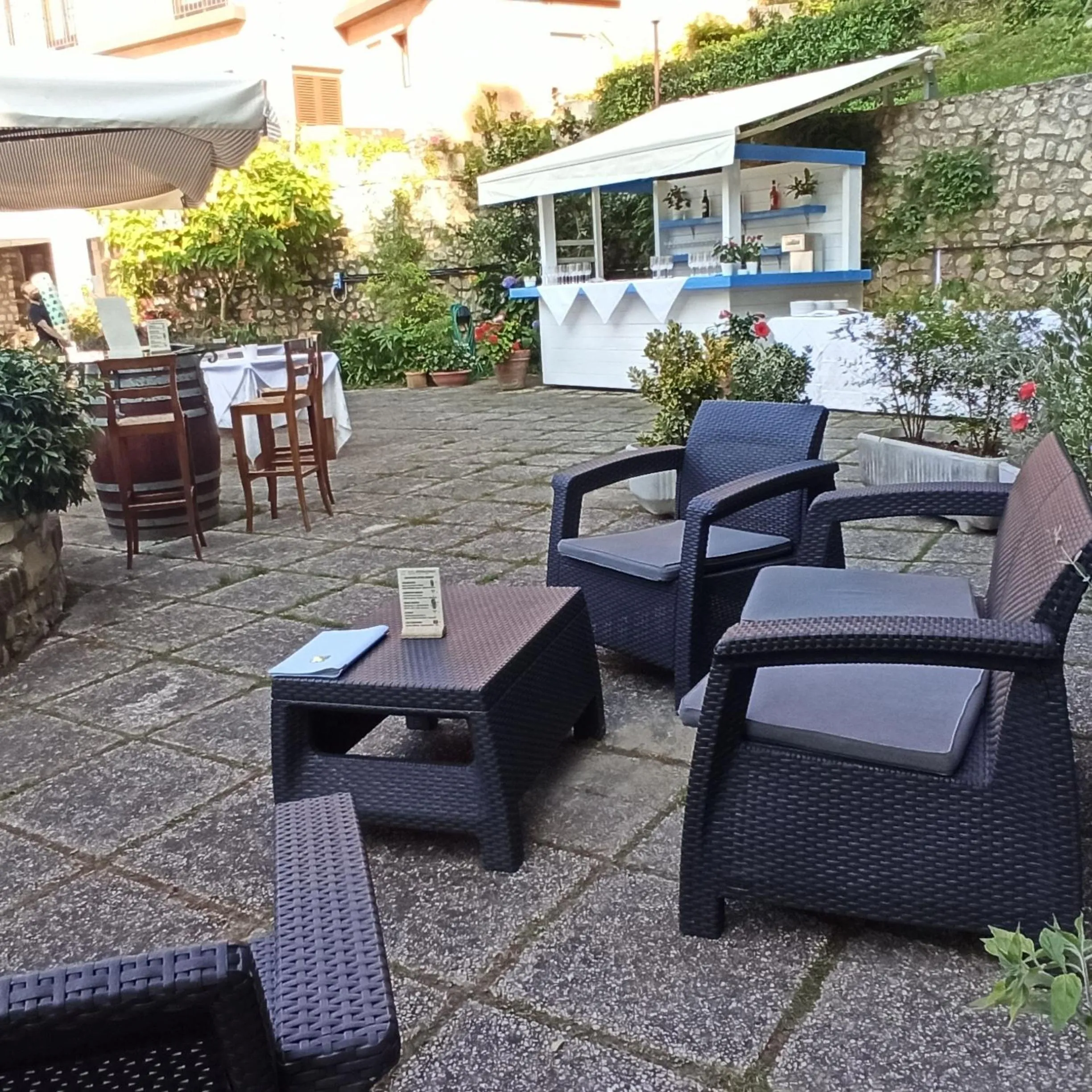 Patio in Hotel Internazionale