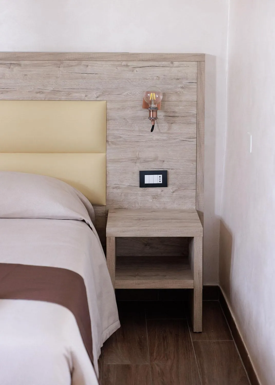 Bed in Hotel Internazionale