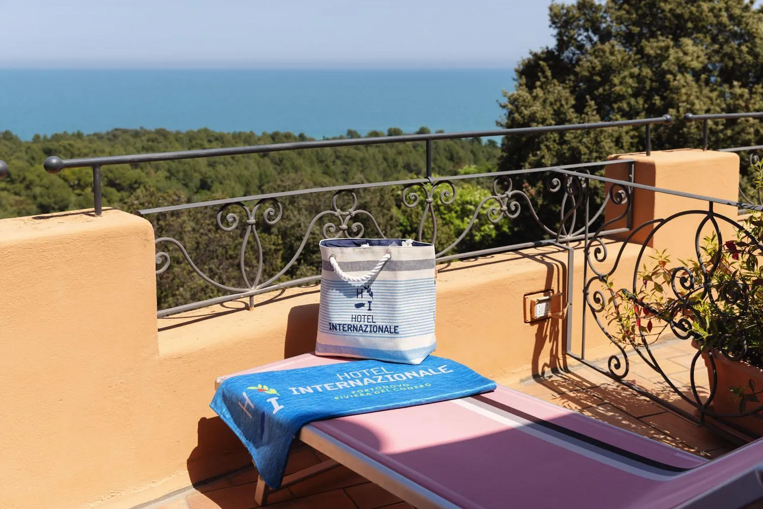 Natural landscape in Hotel Internazionale