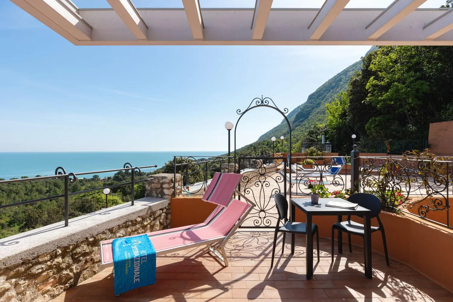 Patio in Hotel Internazionale