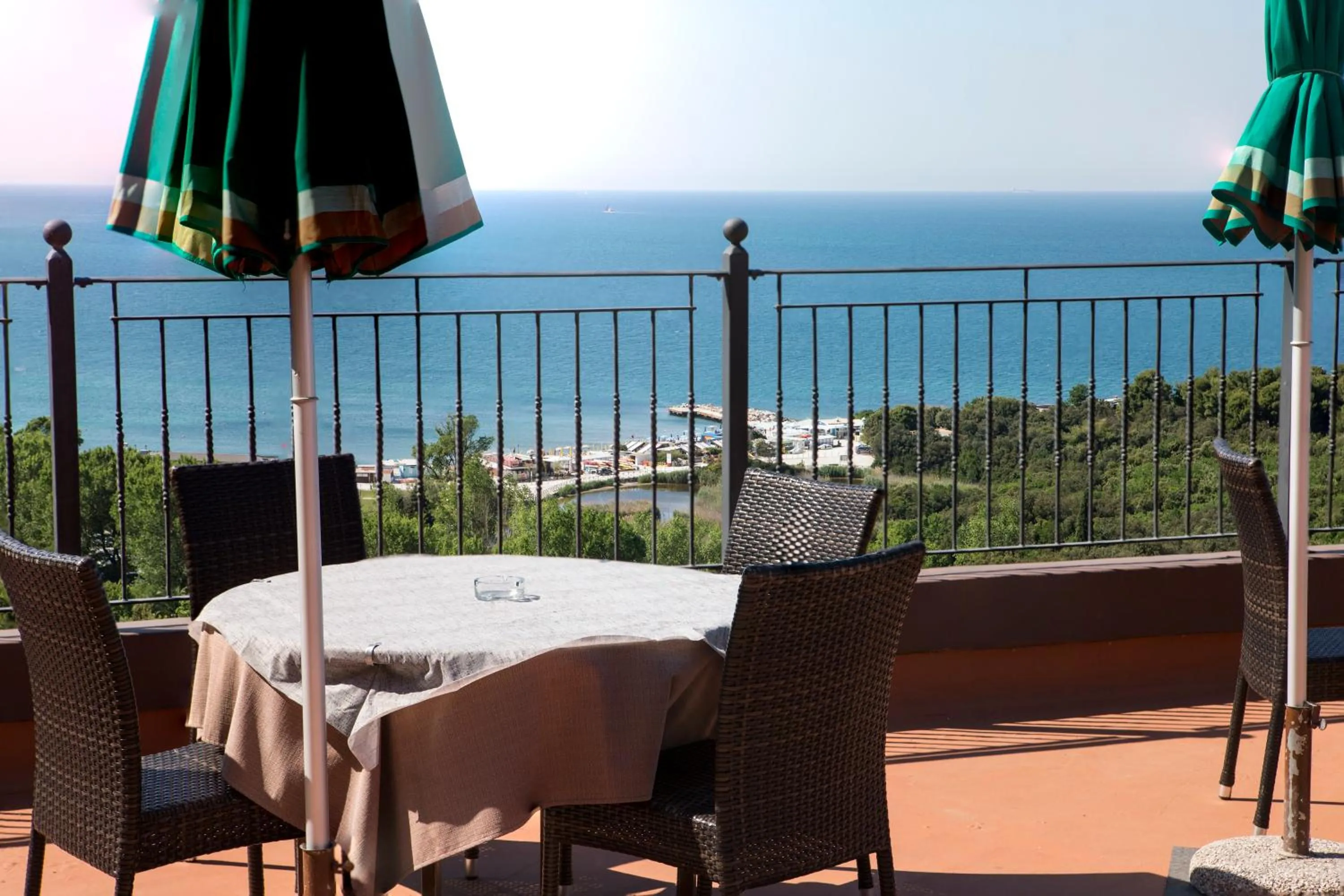 Balcony/Terrace in Hotel Internazionale