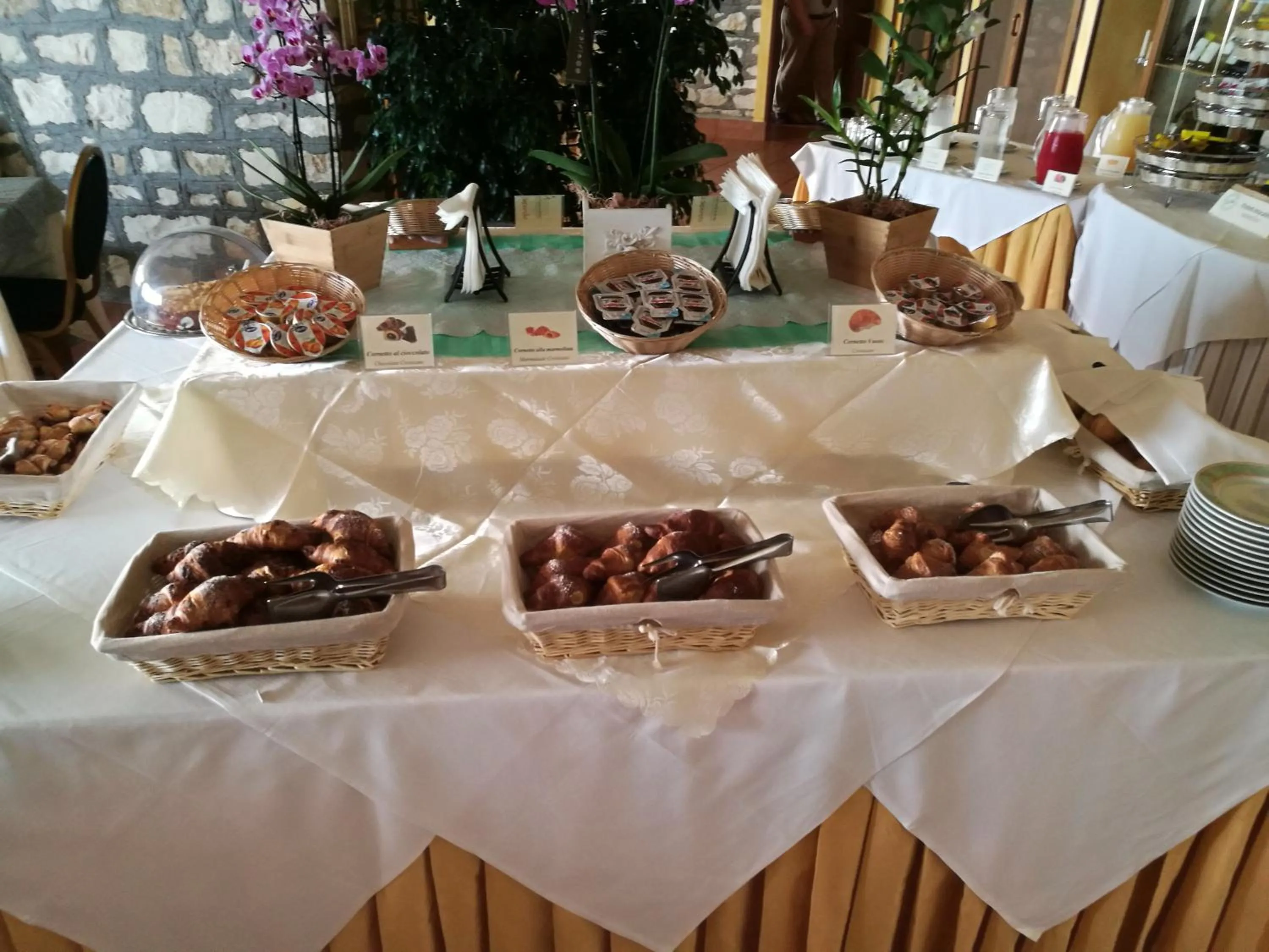 Breakfast in Hotel Internazionale