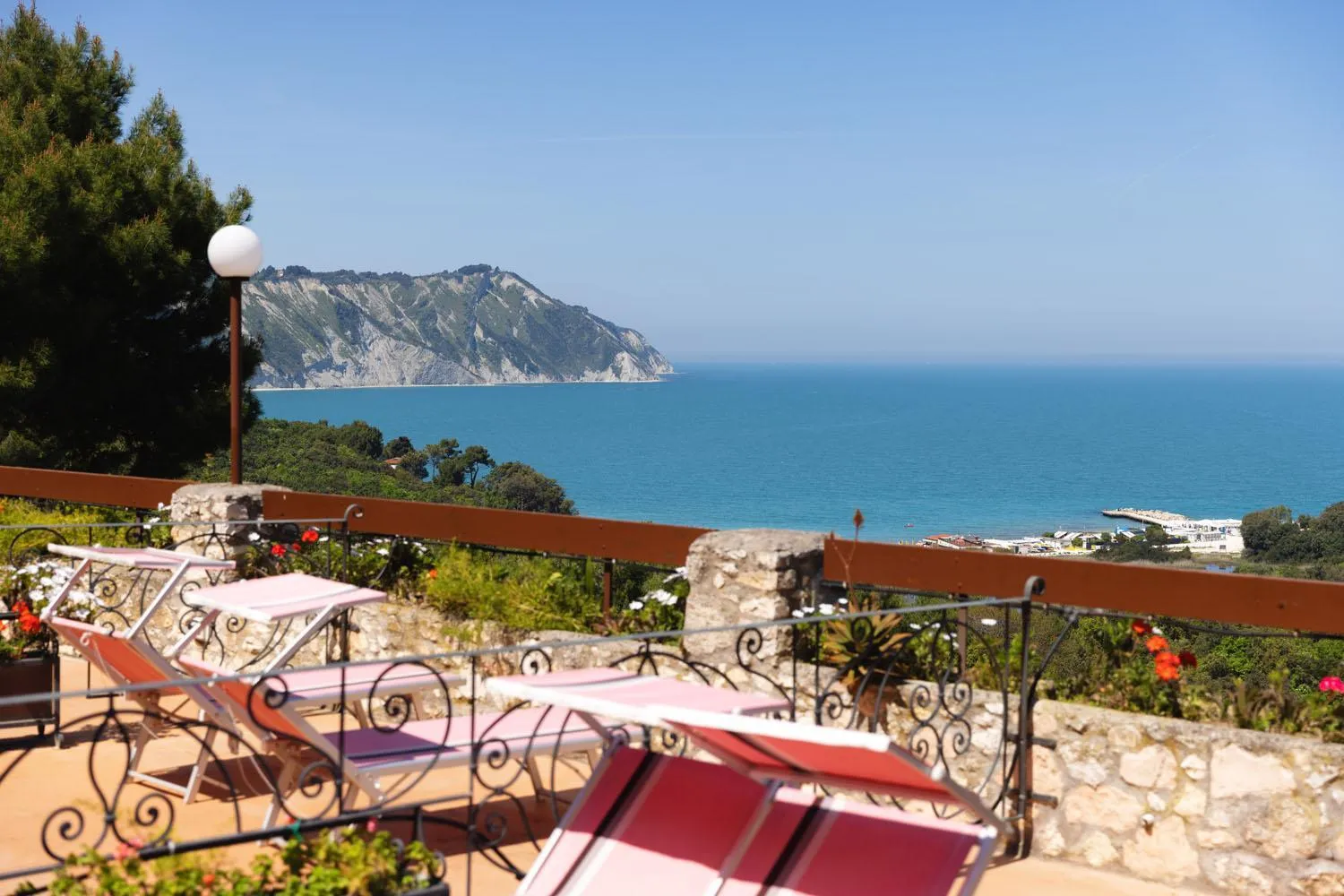 Patio in Hotel Internazionale