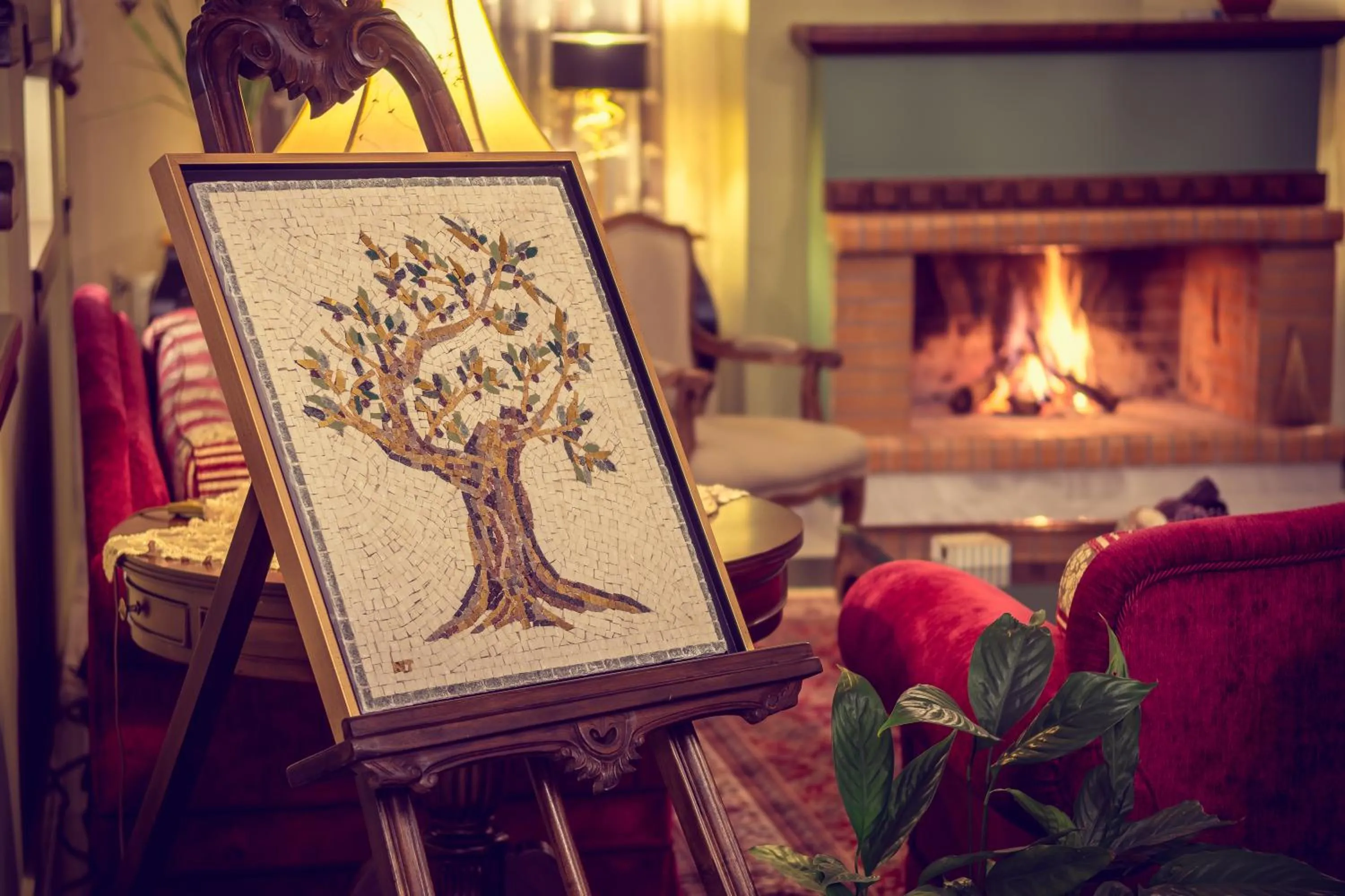 Communal lounge/ TV room in Ilaeira Mountain Resort