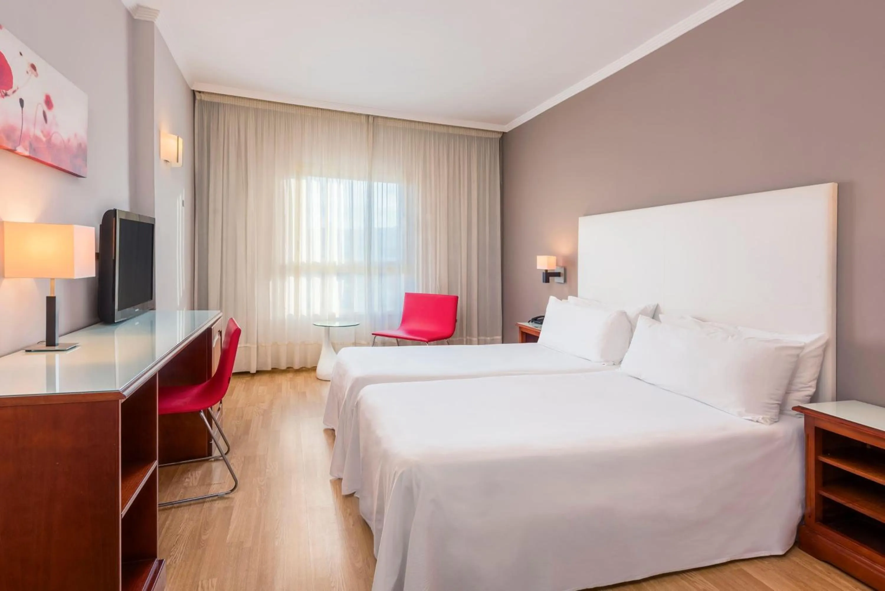 Bedroom, Bed in Hotel Melilla Puerto, Affiliated by Meliá