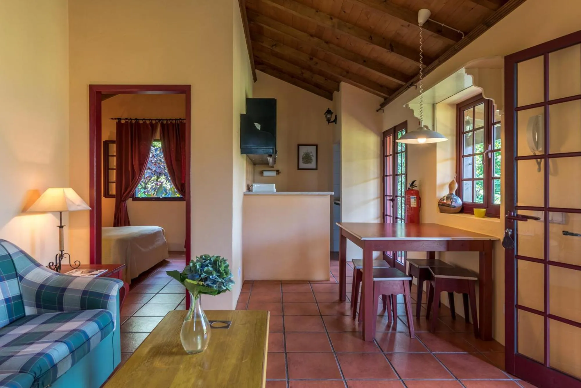 Kitchen or kitchenette in Pestana Quinta do Arco Nature & Rose Garden Hotel