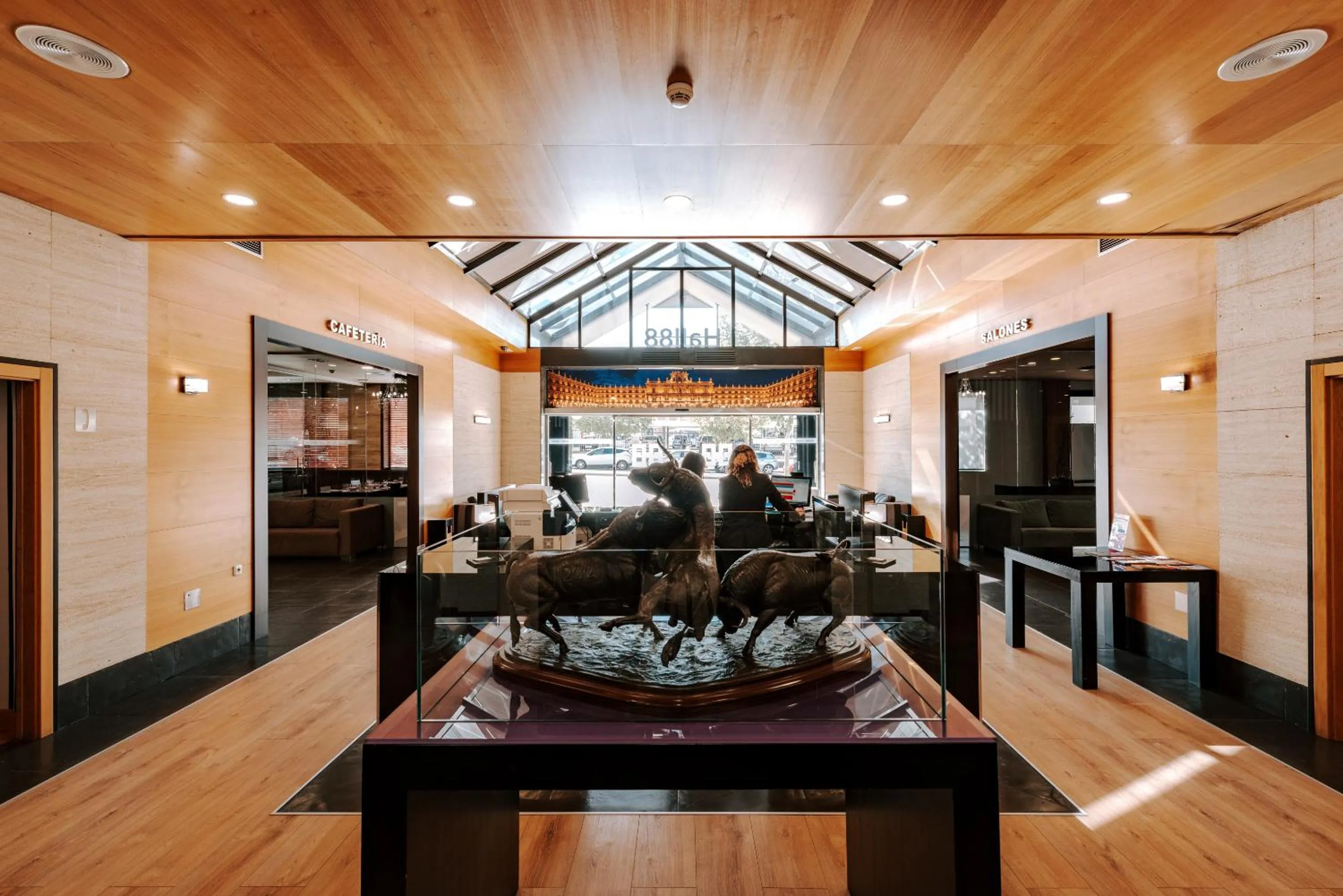 Lobby or reception in Zenit Aparthotel Hall 88