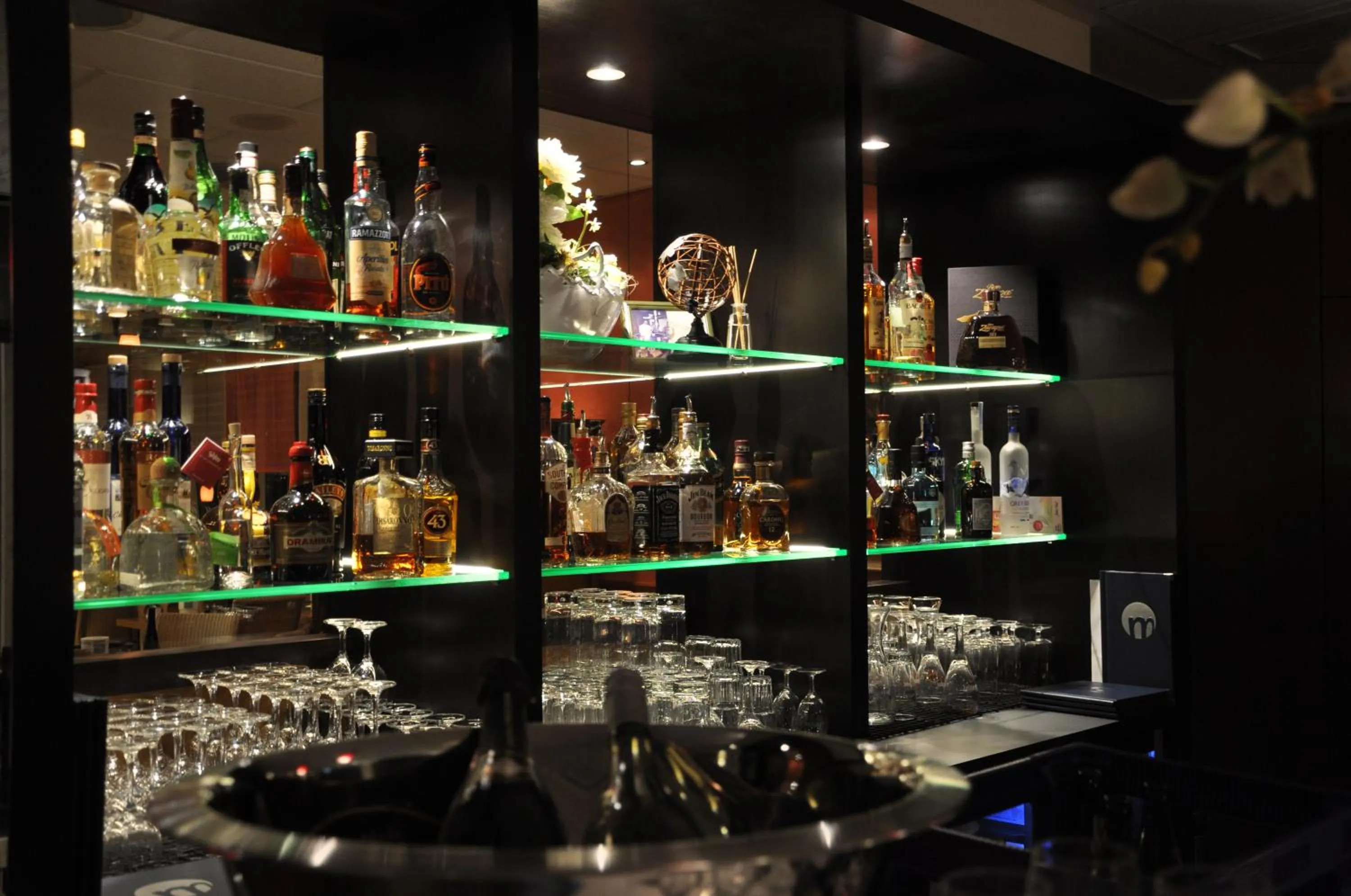 Lounge or bar in Hotel Merkur
