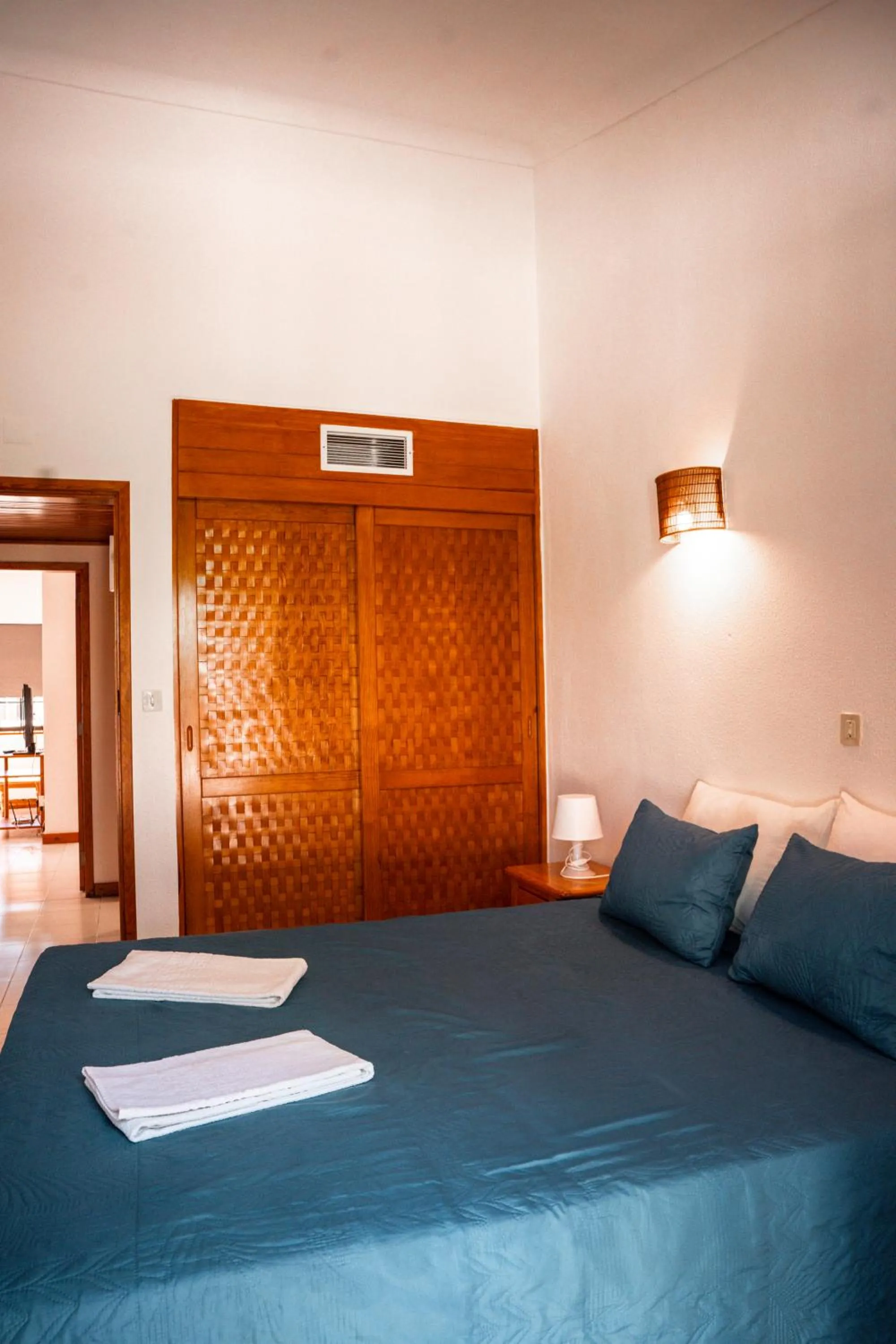 Bed in Apartamentos Honorio - Pool and Garden