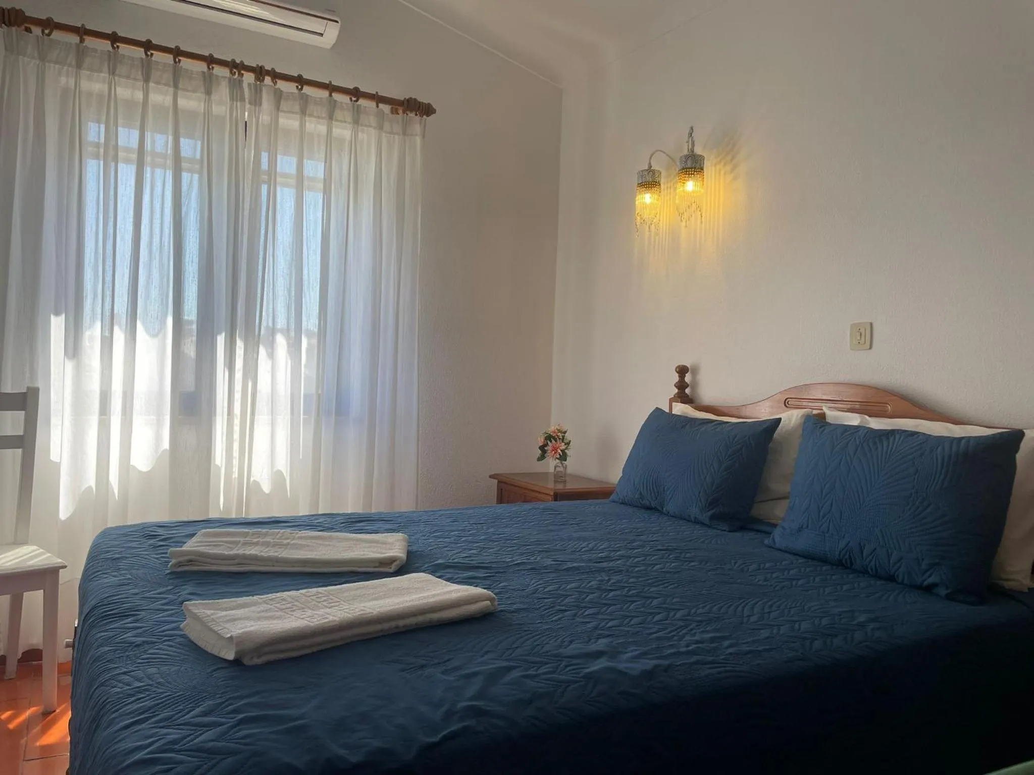 Bed in Apartamentos Honorio - Pool and Garden