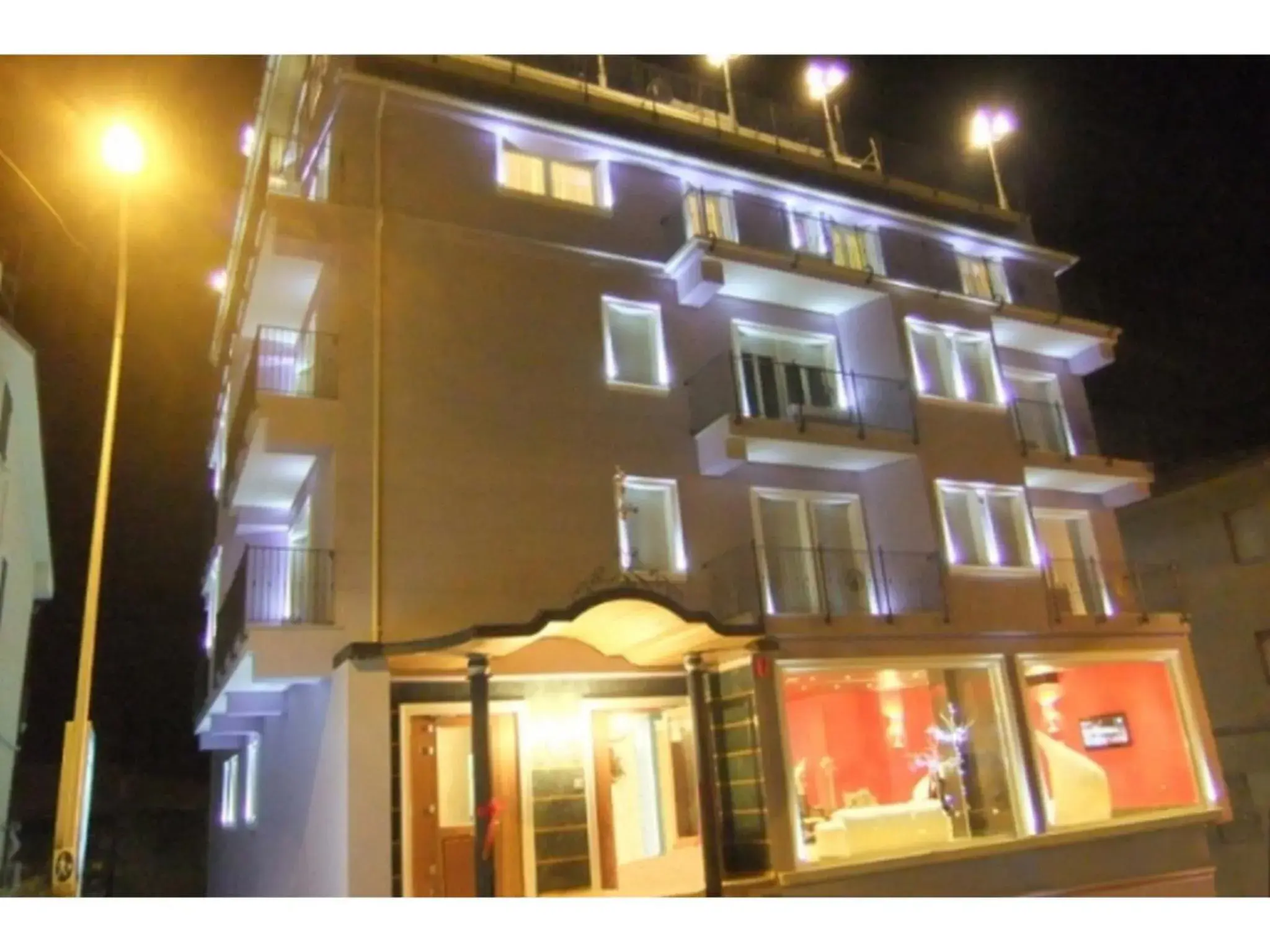 Property building in Hotel La Rosa dei Venti Property building in Hotel La Rosa dei Venti