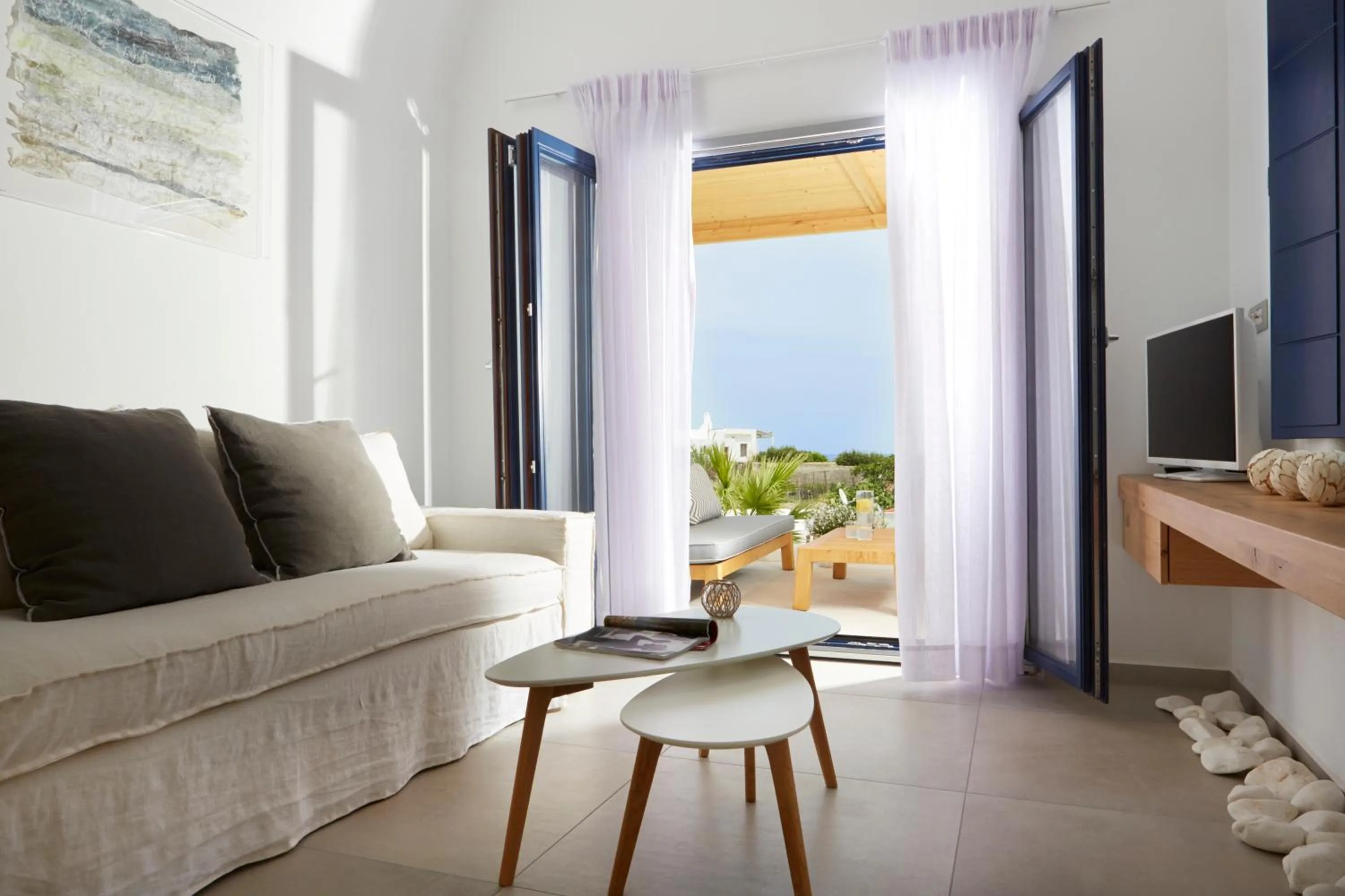 Living room in Amor Hideaway Villas